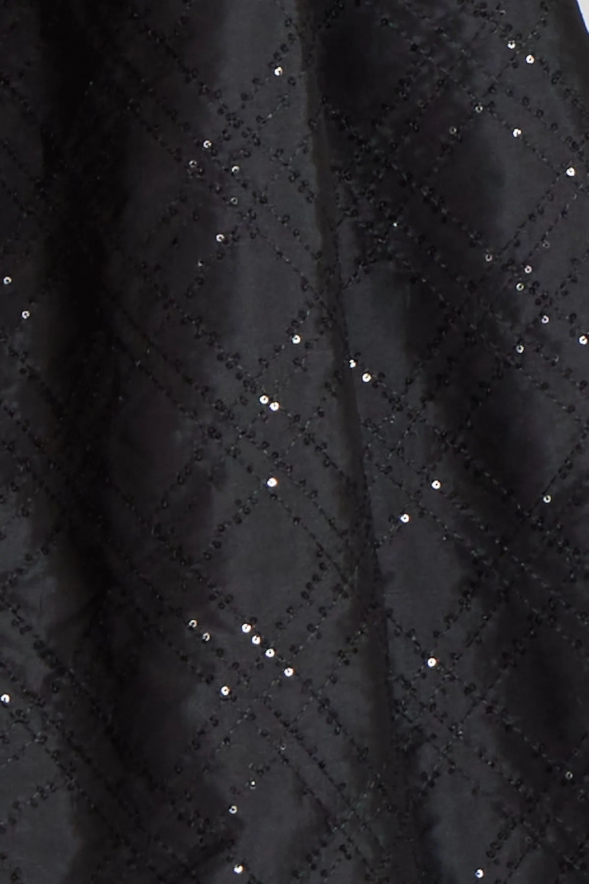 Taffeta Sequin Embellished Puff Sleeve Dress sold by Teri Jon product image thumbnail 5