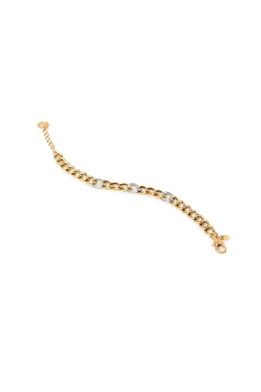Shiny Gold-Tone Bracelet sold by Teri Jon