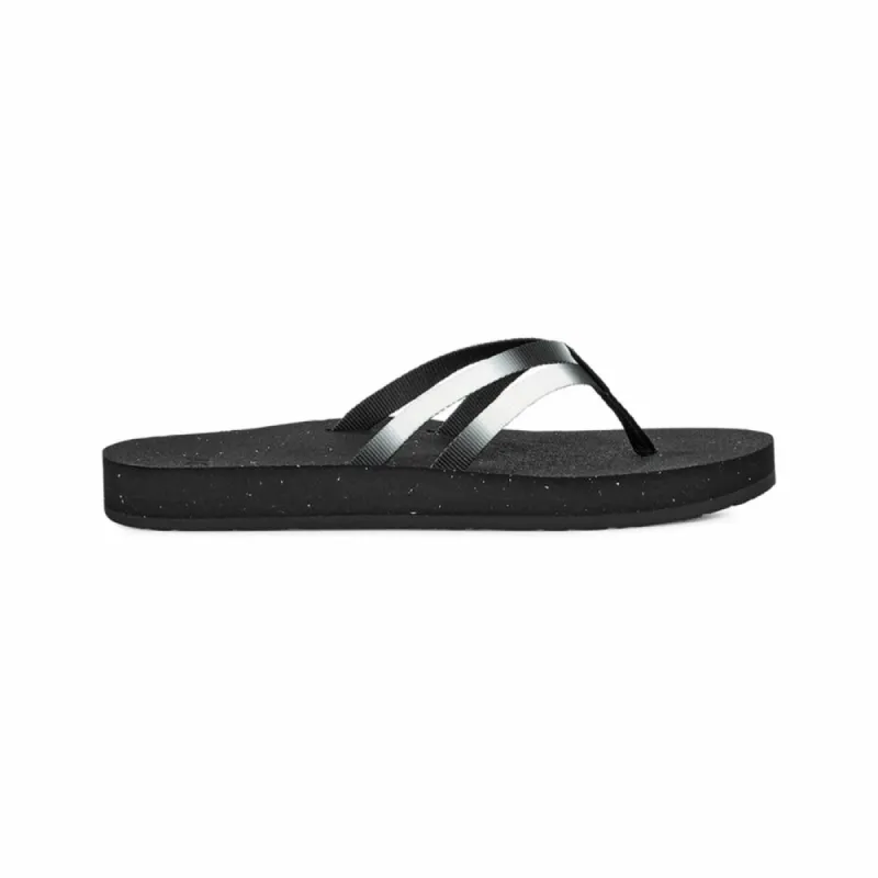 Teva Women REFLIP STRAPPY GRADIATE AURA BLACK/ WHITE made by Teva