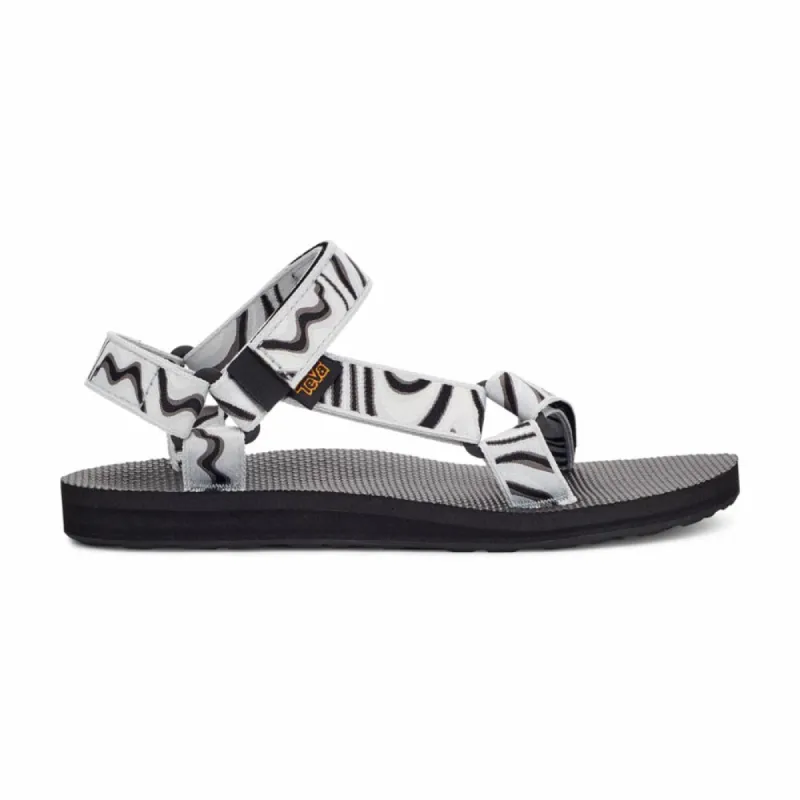 Teva Women ORIGINAL UNIVERSAL WAAVIE BLACK/ WHITE sold by Teva