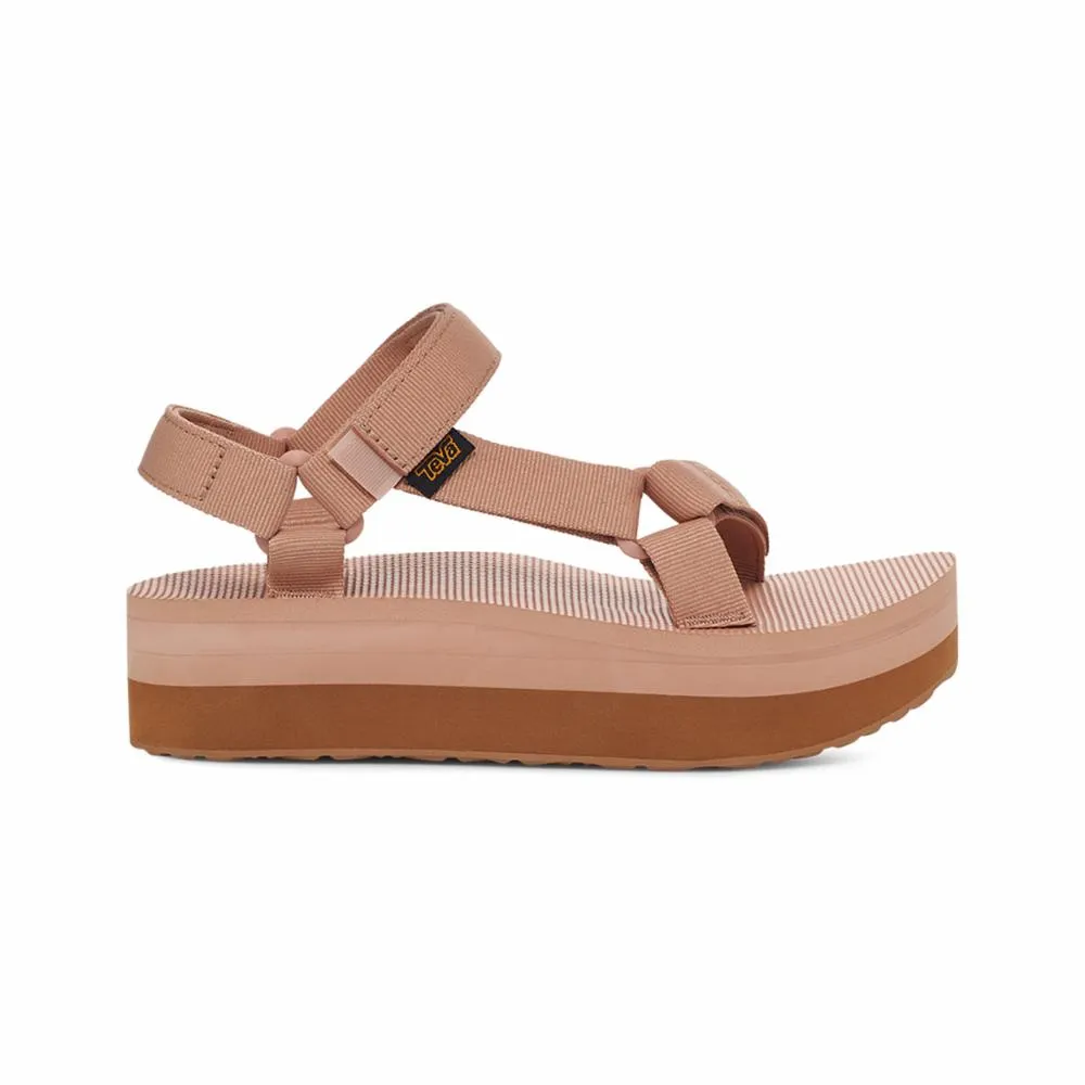 Teva Women FLATFORM UNIVERSAL MAPLE SUGAR/ LION sold by Teva