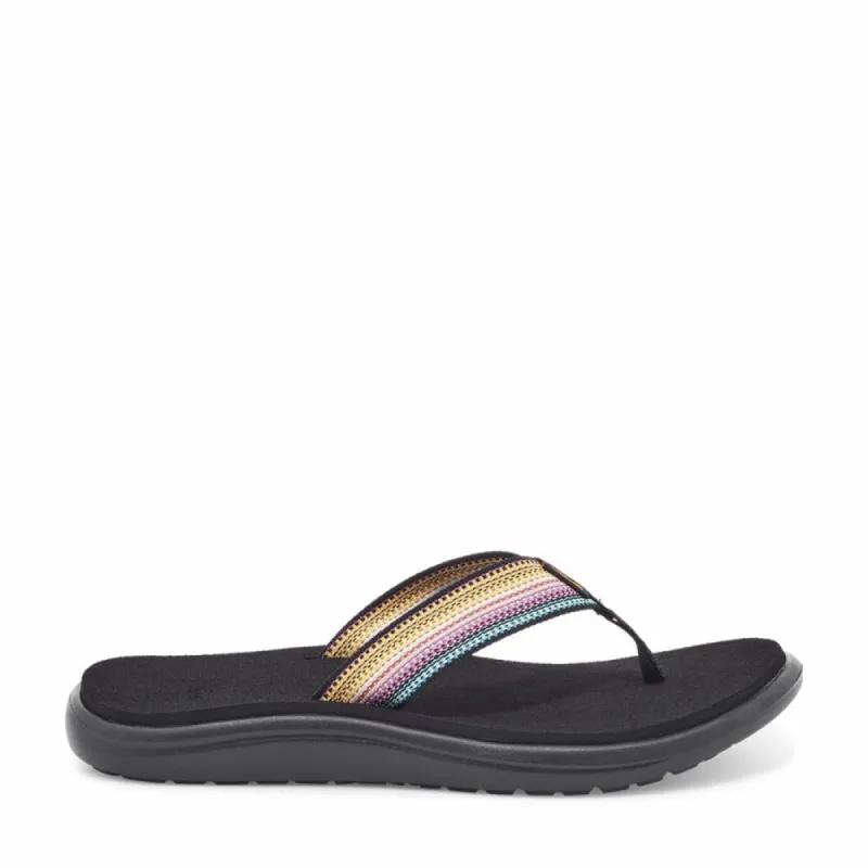 Teva Women VOYA FLIP ANTIGUOUS BLACK MULTI sold by Teva