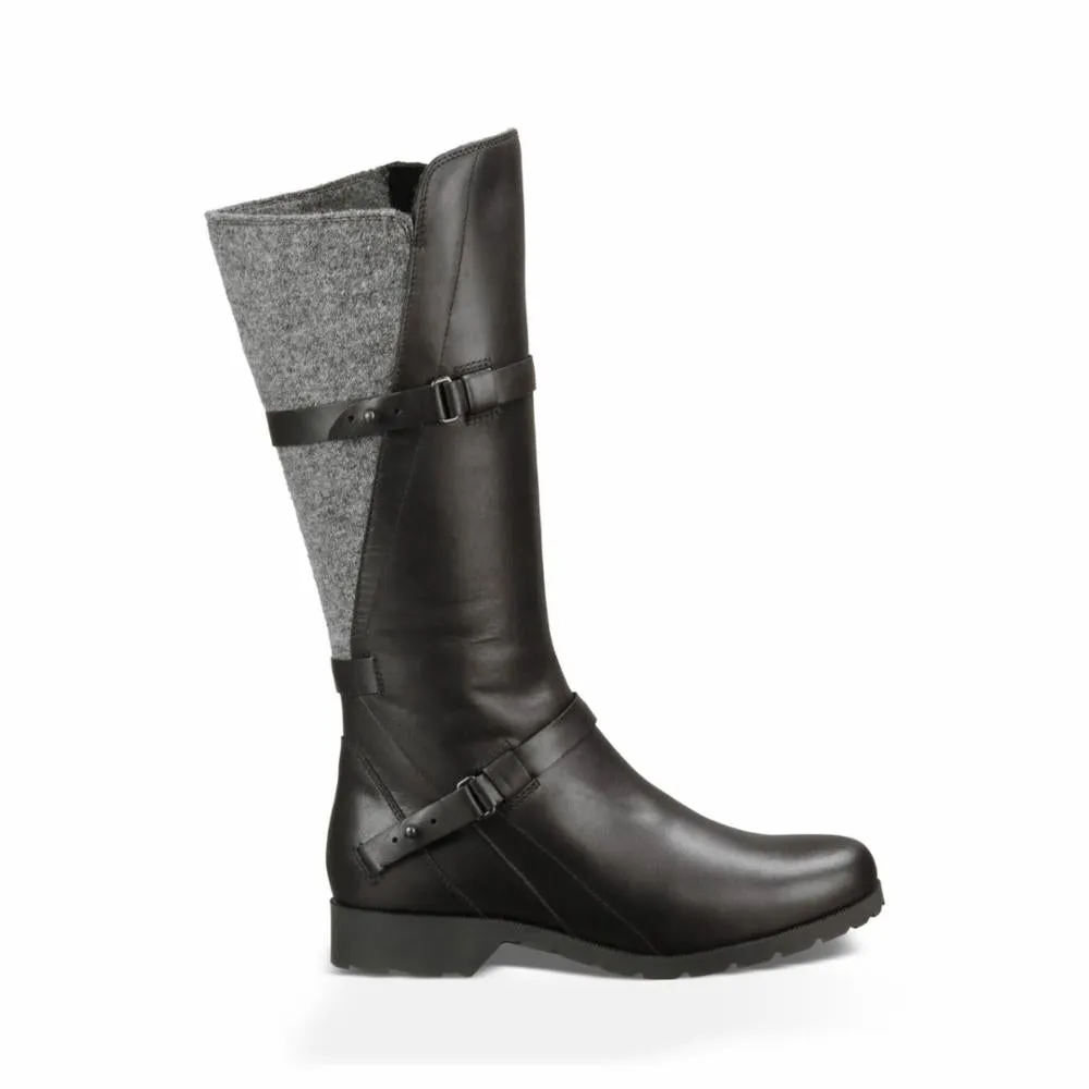 Teva Women DELAVINA WOOL BLACK sold by Teva