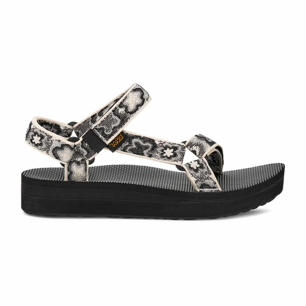 Teva Women MIDFORM UNIVERSAL NEON FLORAL BLACK/ WHITE sold by Teva
