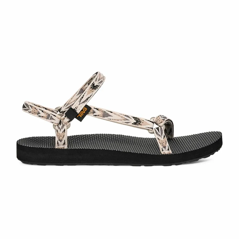 Teva Women ORIGINAL UNIVERSAL SLIM ARCHIVE WINGS WHITE/ BLACK sold by Teva