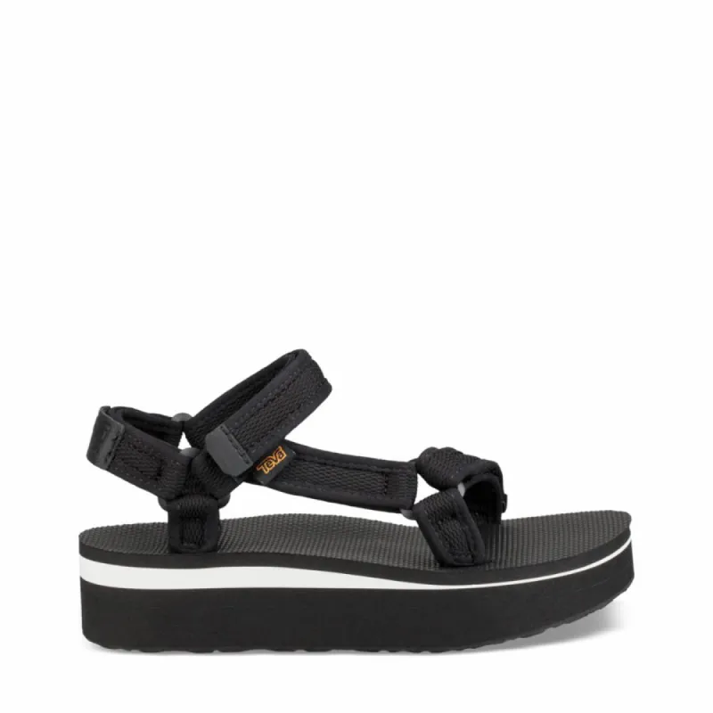 Teva Women FLATFORM UNIVERSAL MESH PRINTRINT BLACK BLK sold by Teva