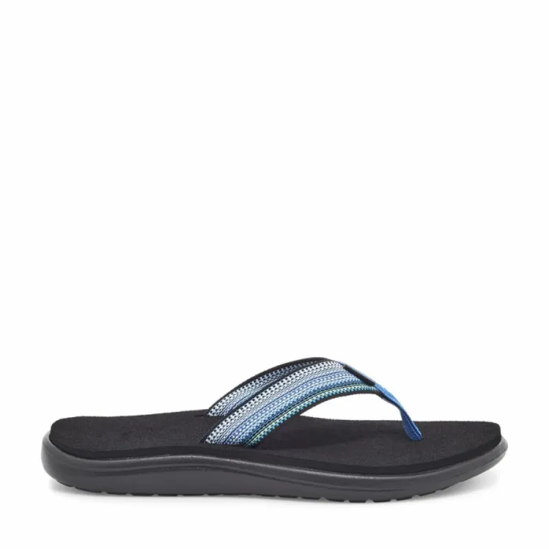 Teva Women VOYA FLIP ANTIGUOUS BLUE MULTI sold by Teva