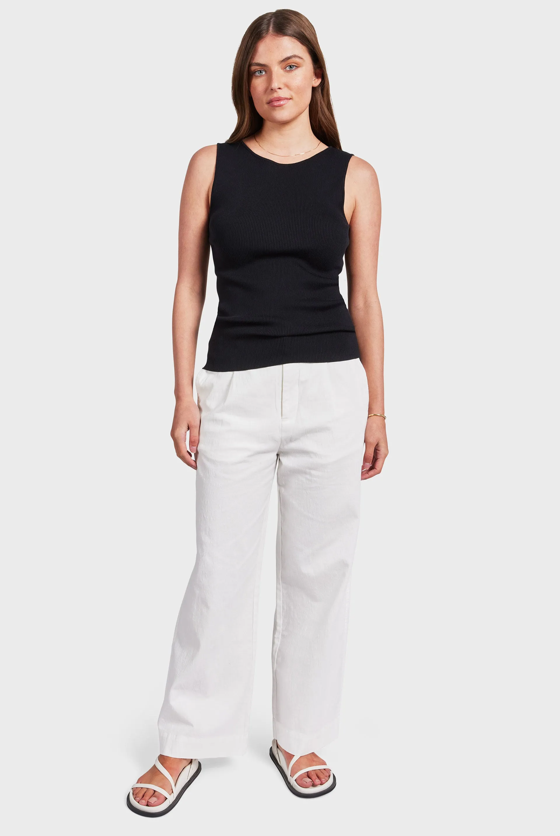 June Rib Tank sold by The Academy Brand product image thumbnail 3