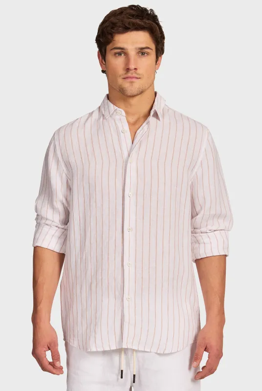 Mick Linen Shirt sold by The Academy Brand