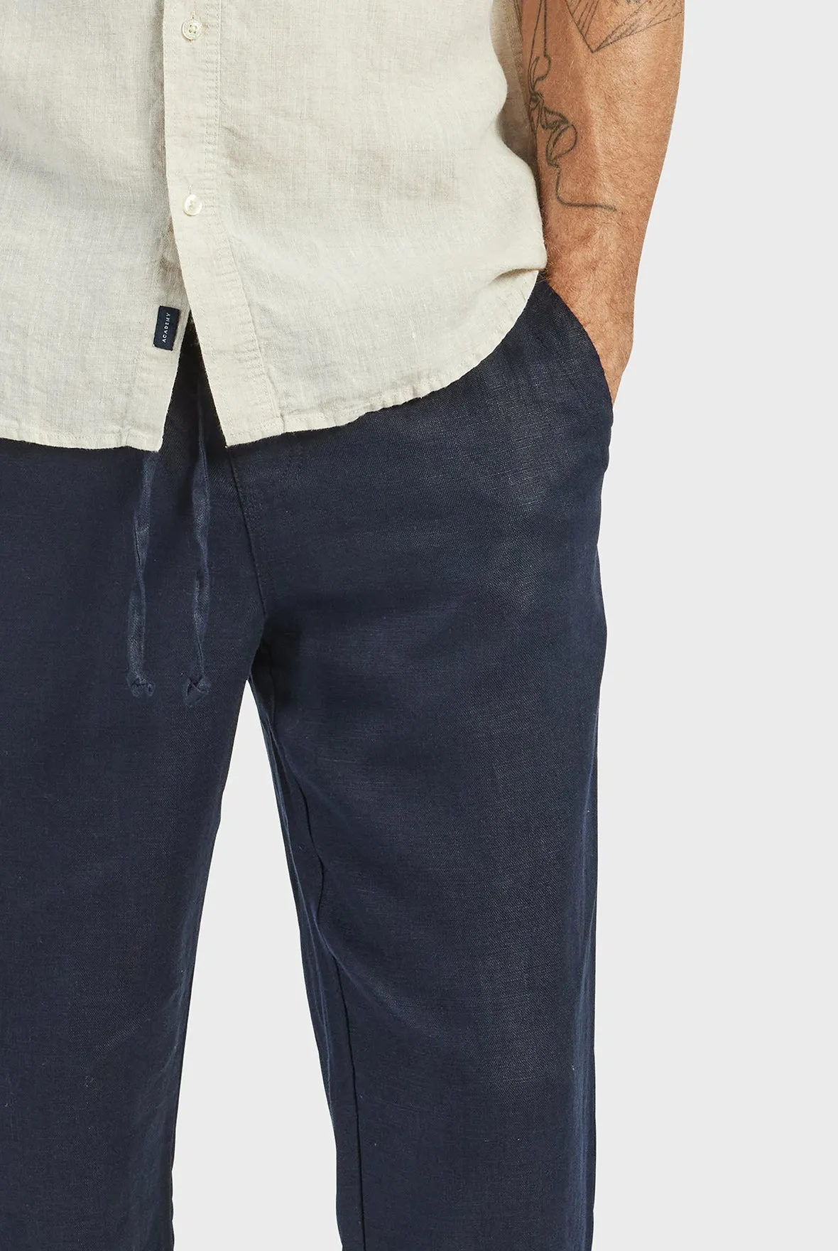 Riviera Linen Pant sold by The Academy Brand product image thumbnail 4