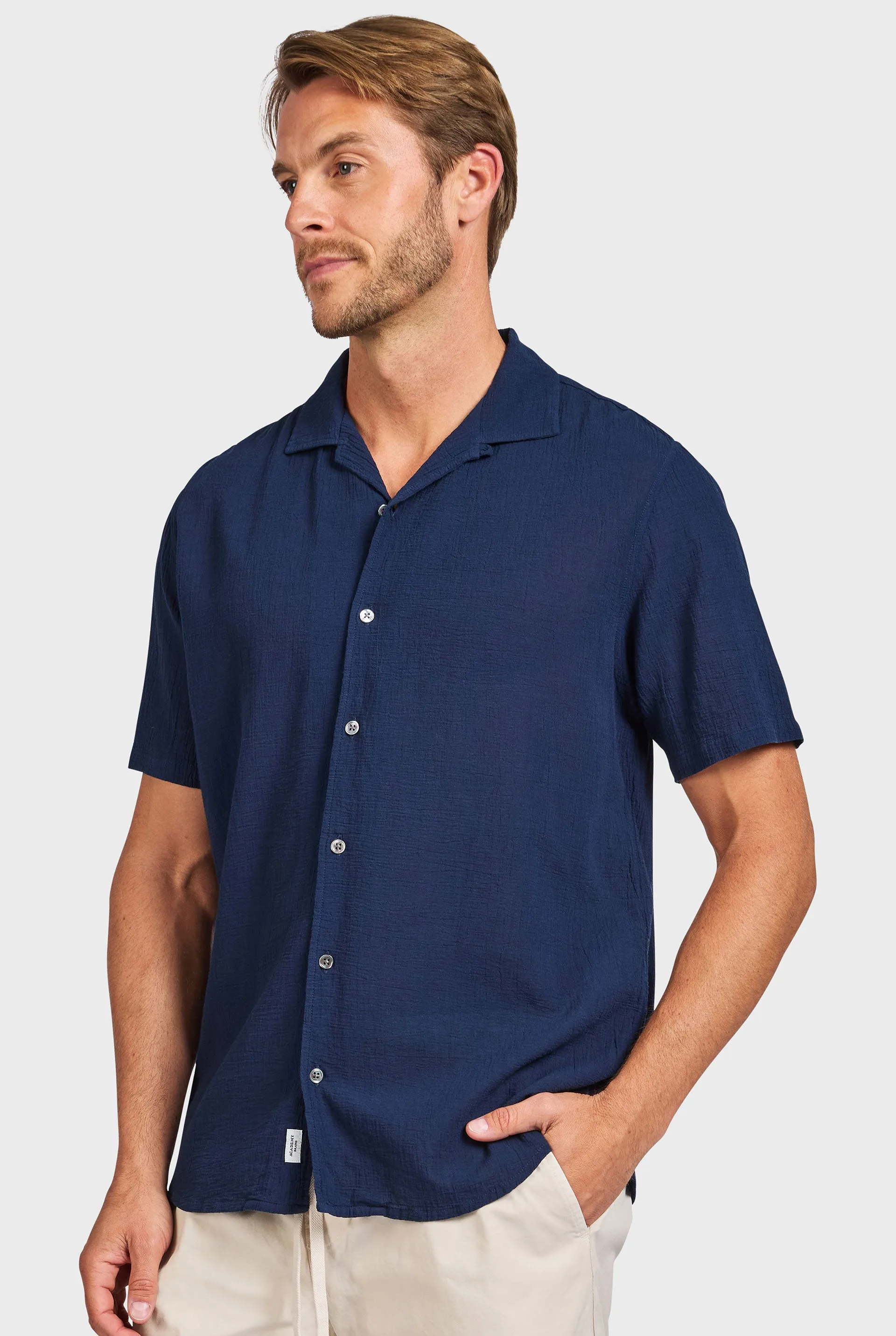 Bedford Short Sleeve Shirt sold by The Academy Brand product image thumbnail 4