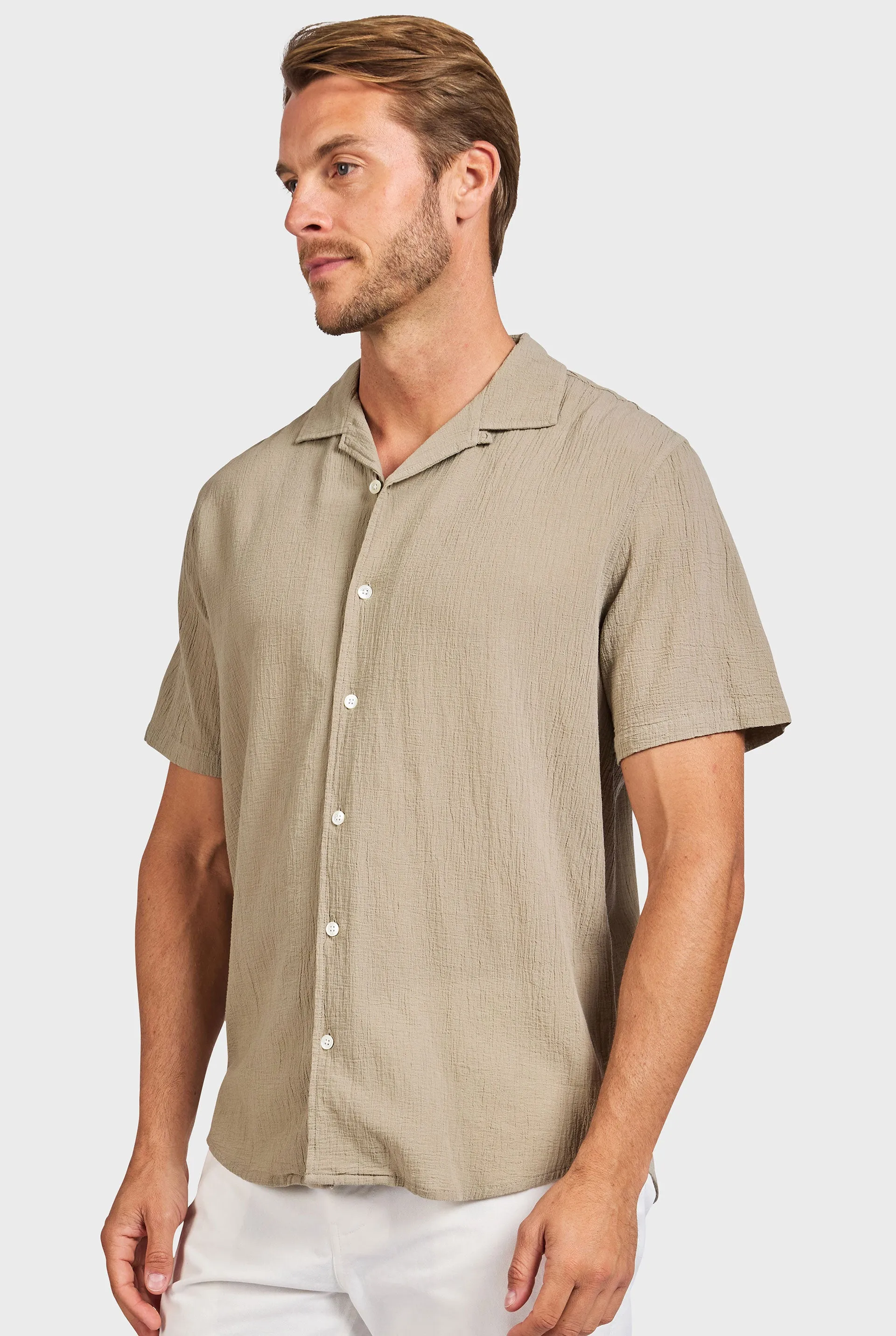 Bedford Short Sleeve Shirt sold by The Academy Brand product image thumbnail 3