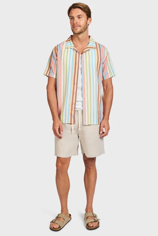 Baxter Stripe SS Shirt sold by The Academy Brand