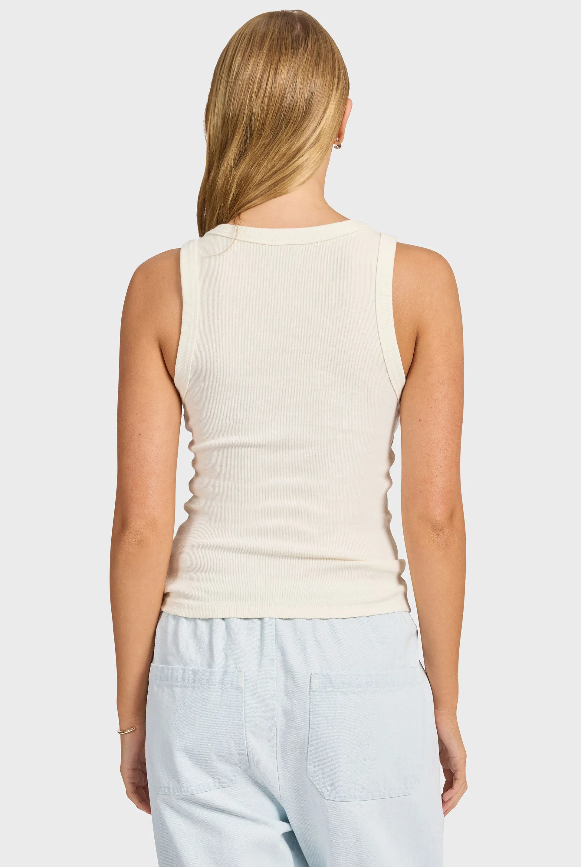 Essential Rib Tank sold by The Academy Brand product image thumbnail 5