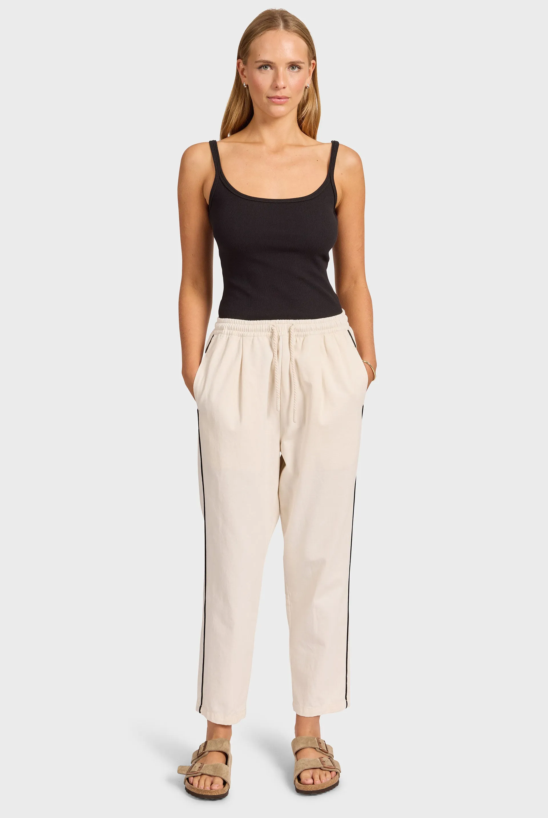 Charlie Rib Tank sold by The Academy Brand