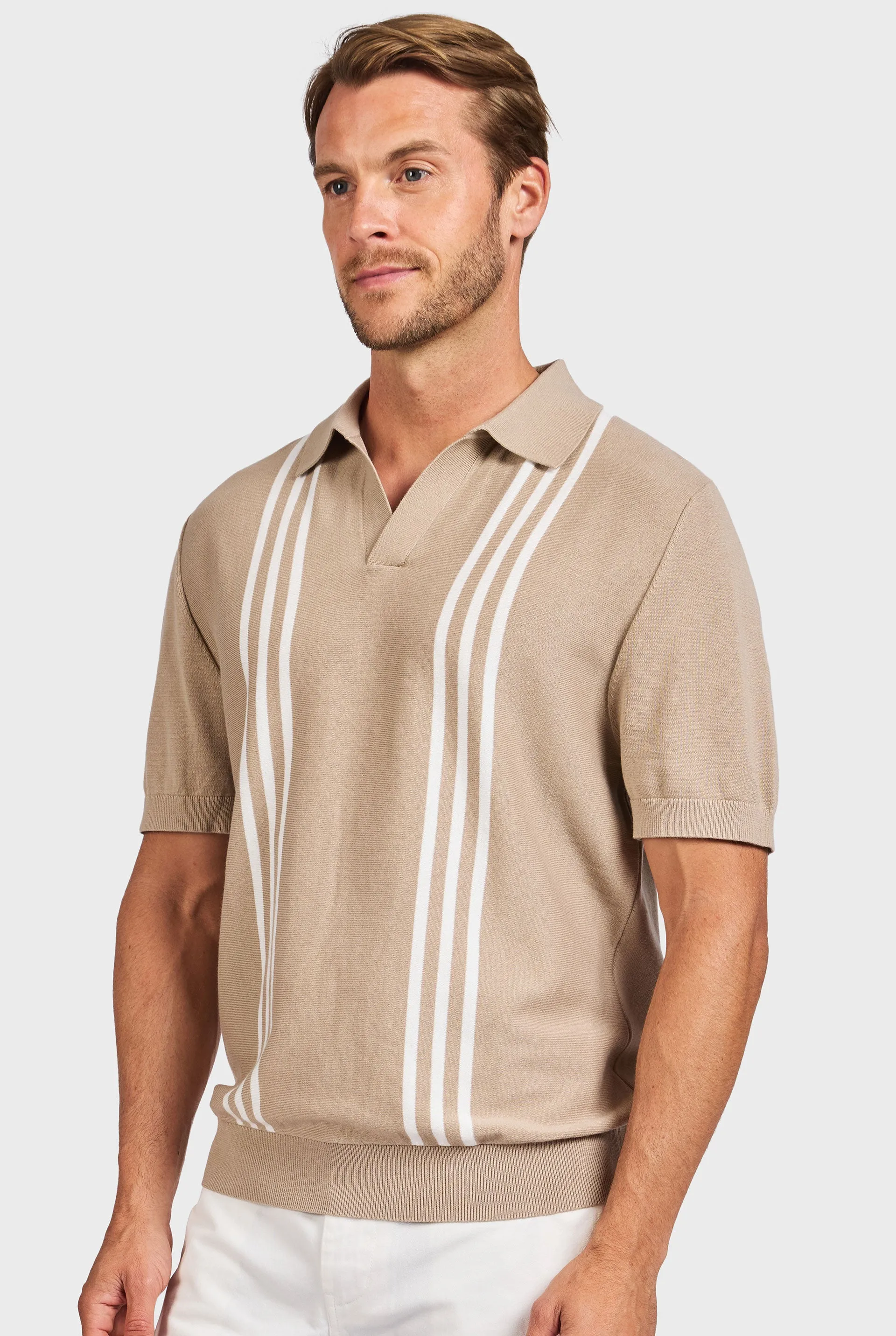 Jonny Knit Polo sold by The Academy Brand product image thumbnail 4