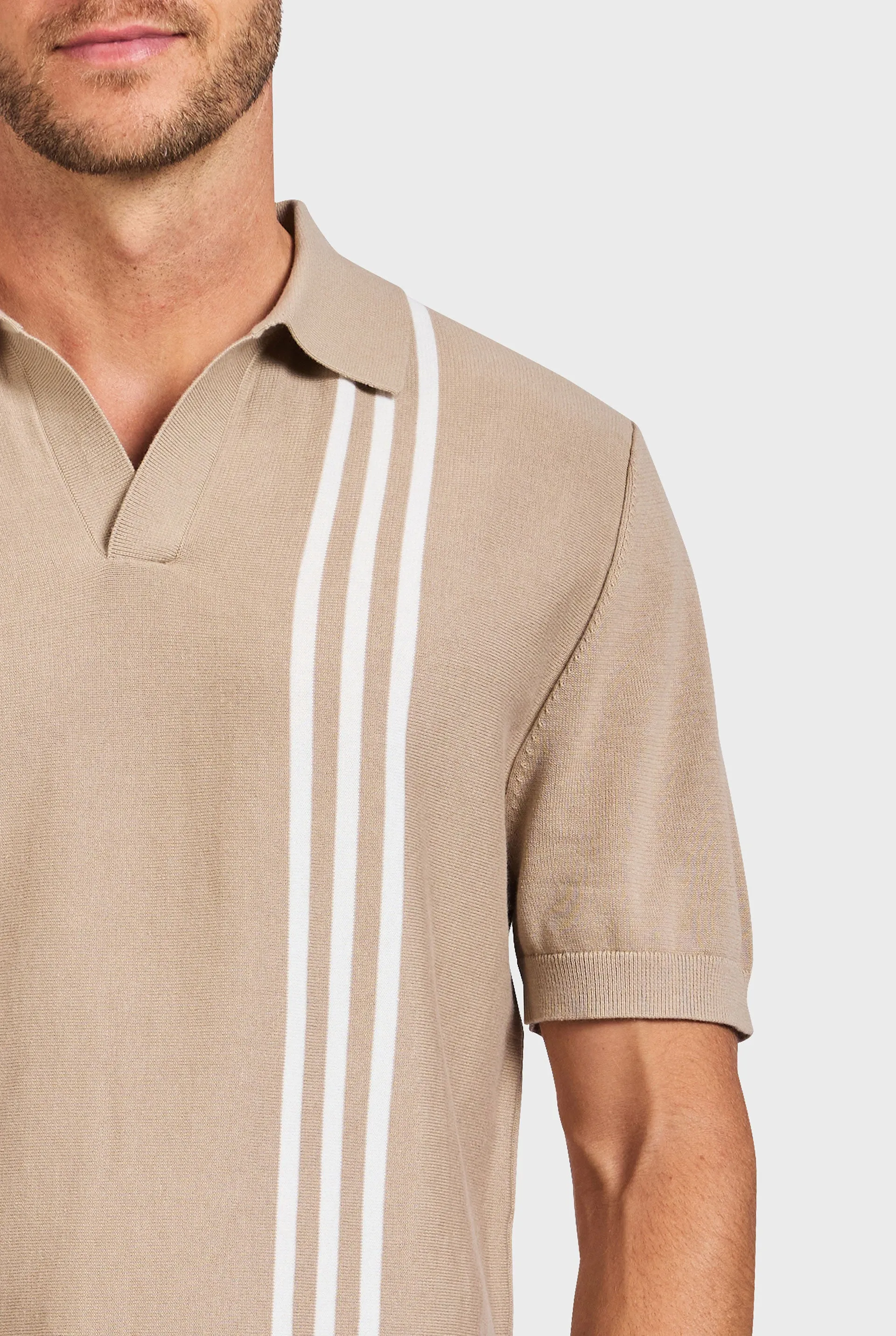 Jonny Knit Polo sold by The Academy Brand product image thumbnail 2