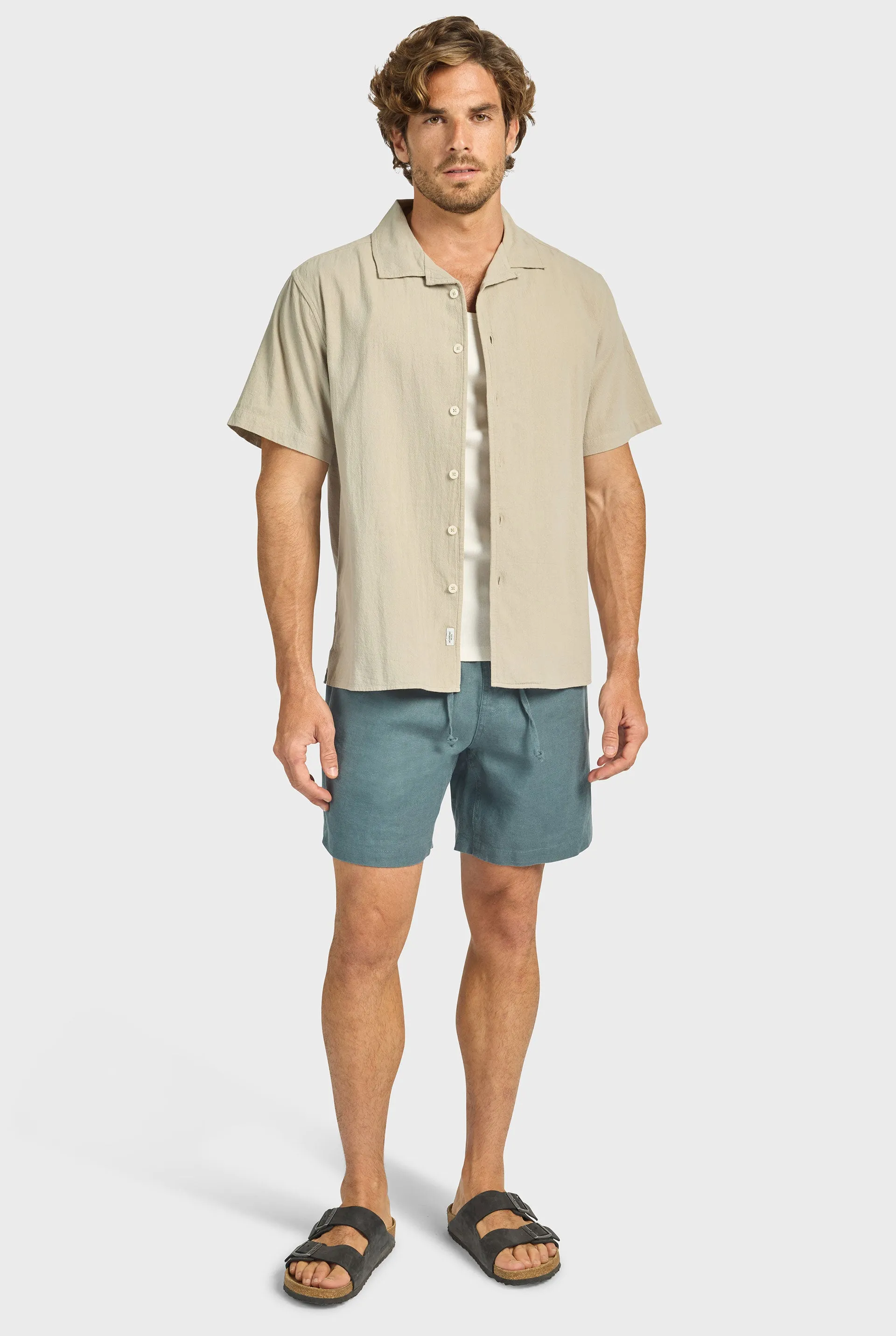 Riviera Linen Short sold by The Academy Brand product image thumbnail 2