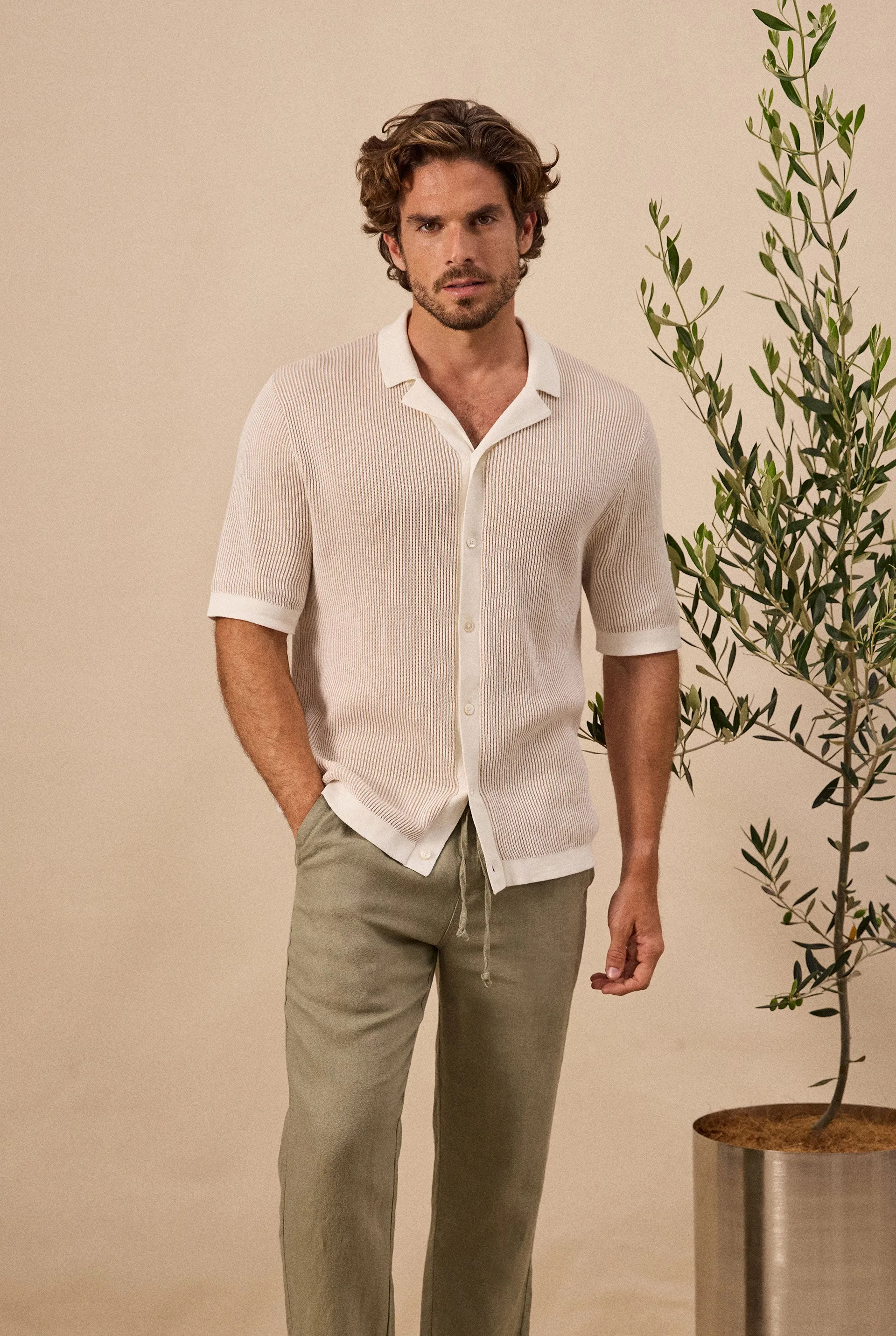 Tatum Knit Short Sleeve sold by The Academy Brand