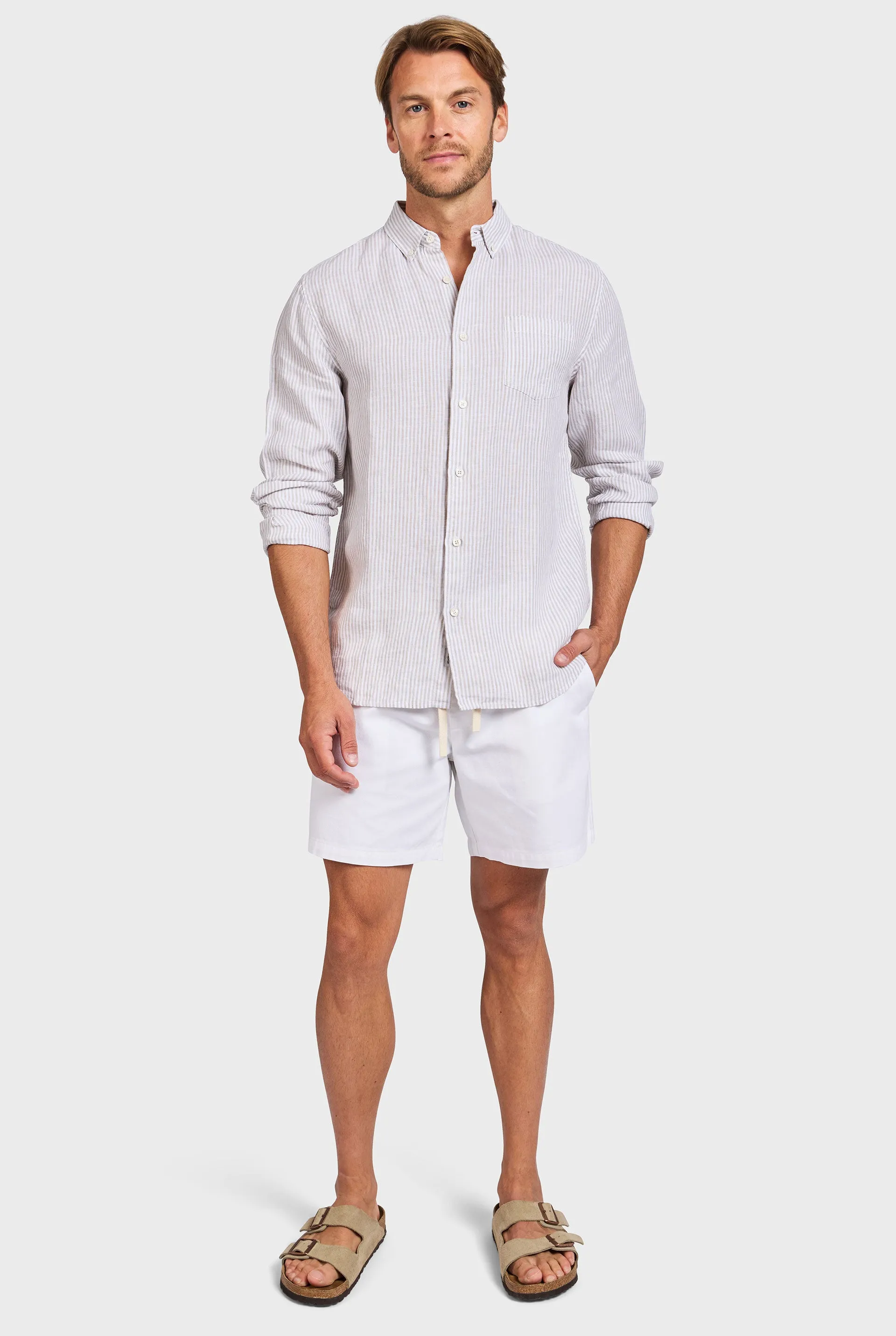 Rory Linen Shirt sold by The Academy Brand product image thumbnail 2