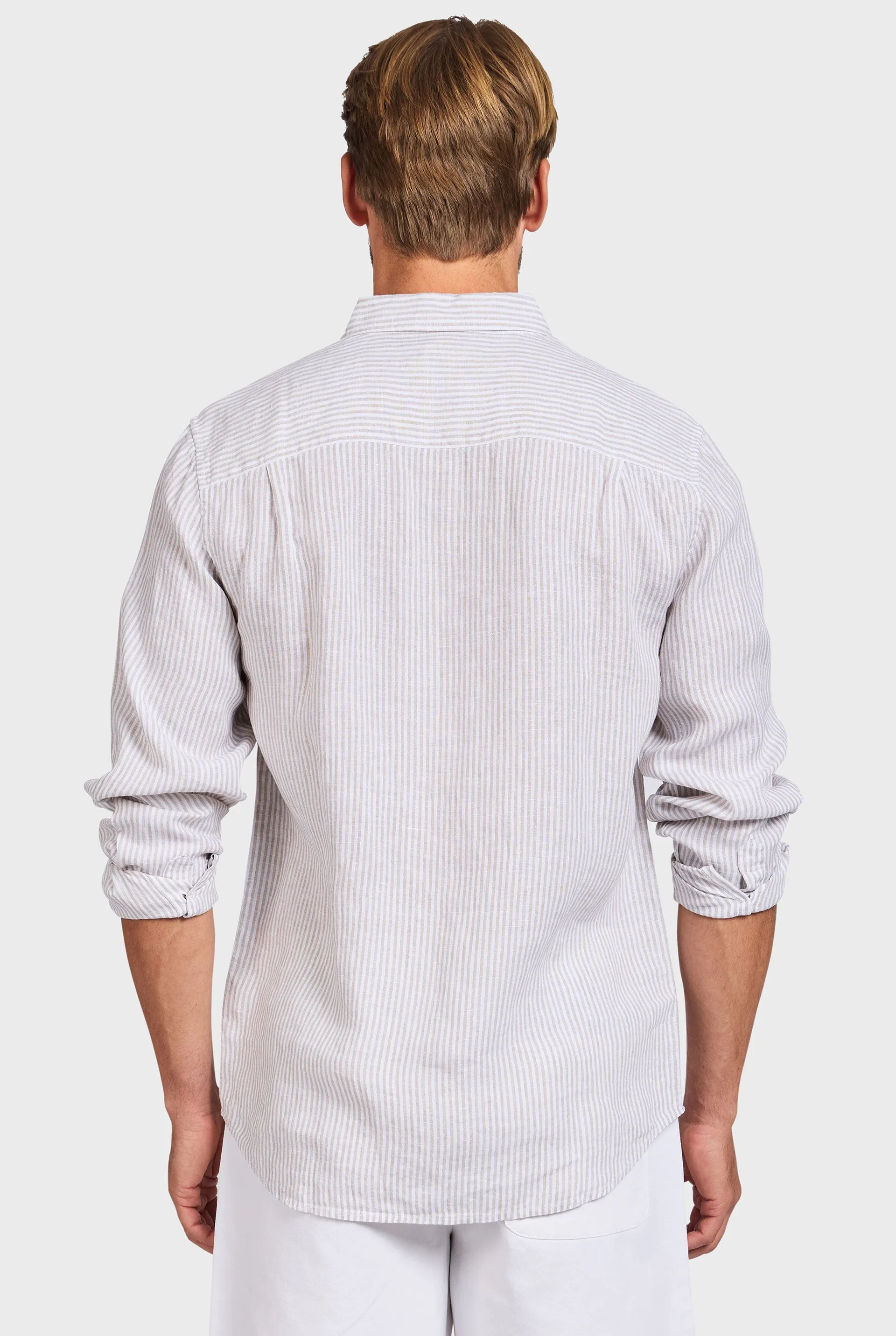 Rory Linen Shirt sold by The Academy Brand product image thumbnail 5
