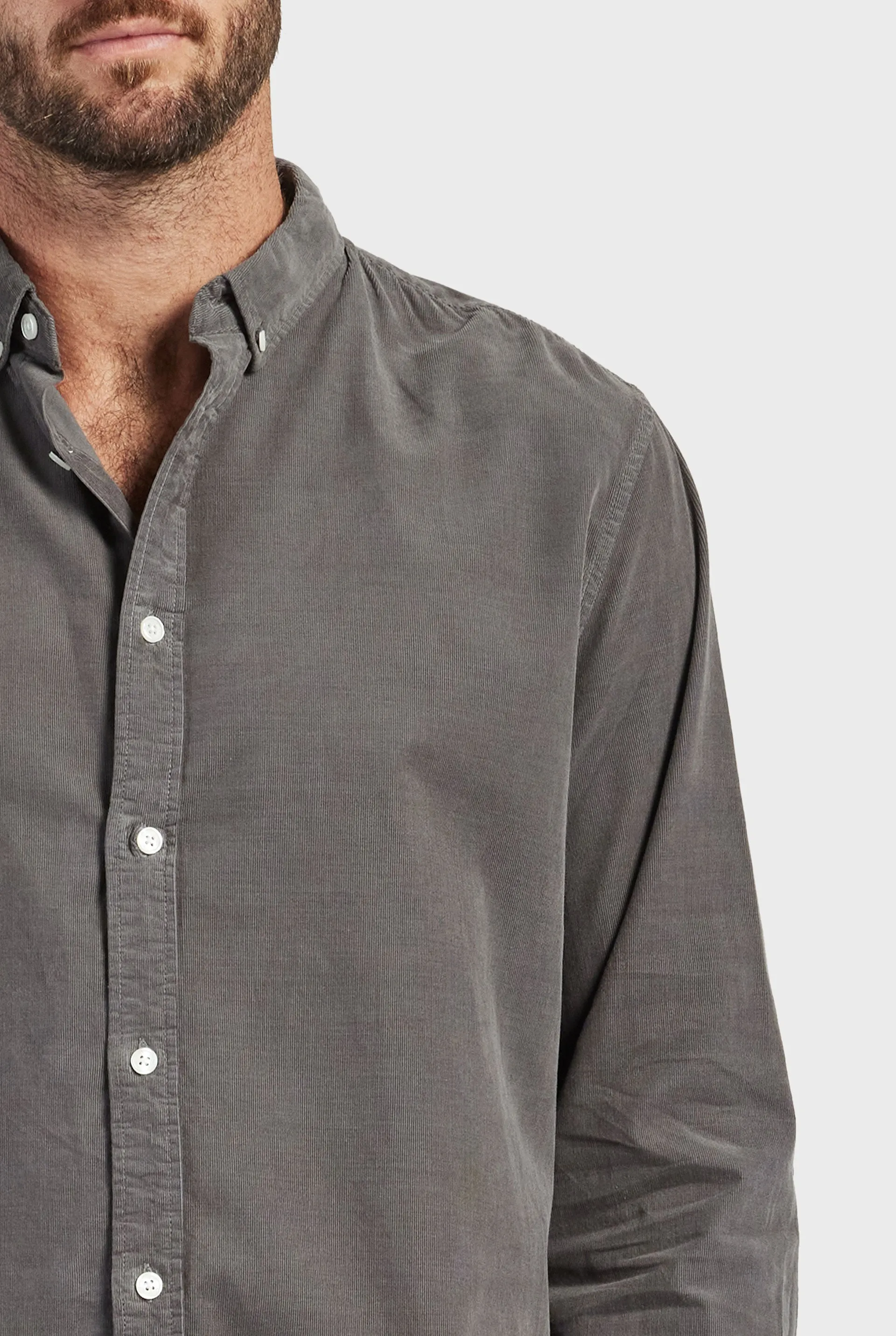 Micro Cord Shirt sold by The Academy Brand product image thumbnail 2