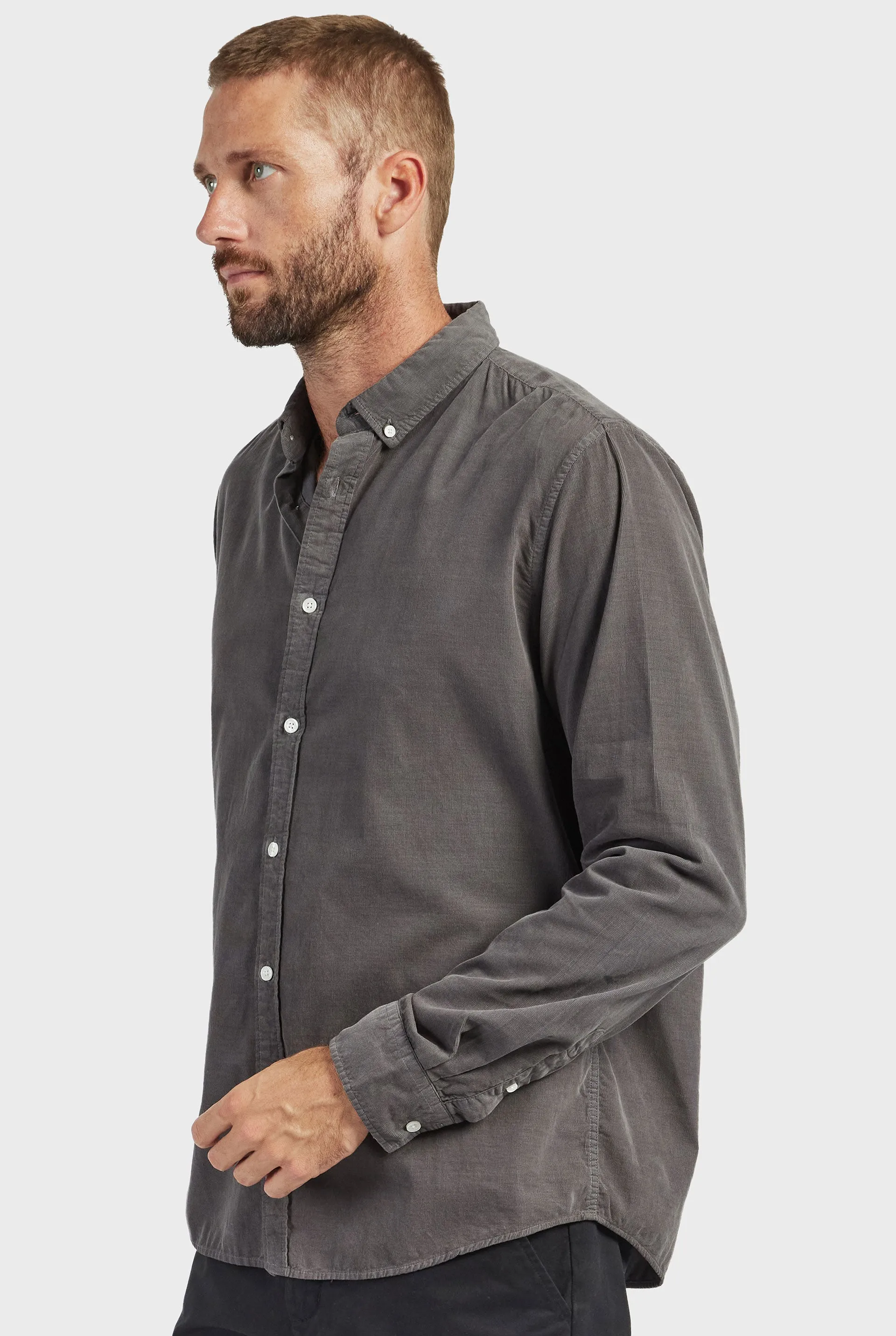 Micro Cord Shirt sold by The Academy Brand product image thumbnail 4