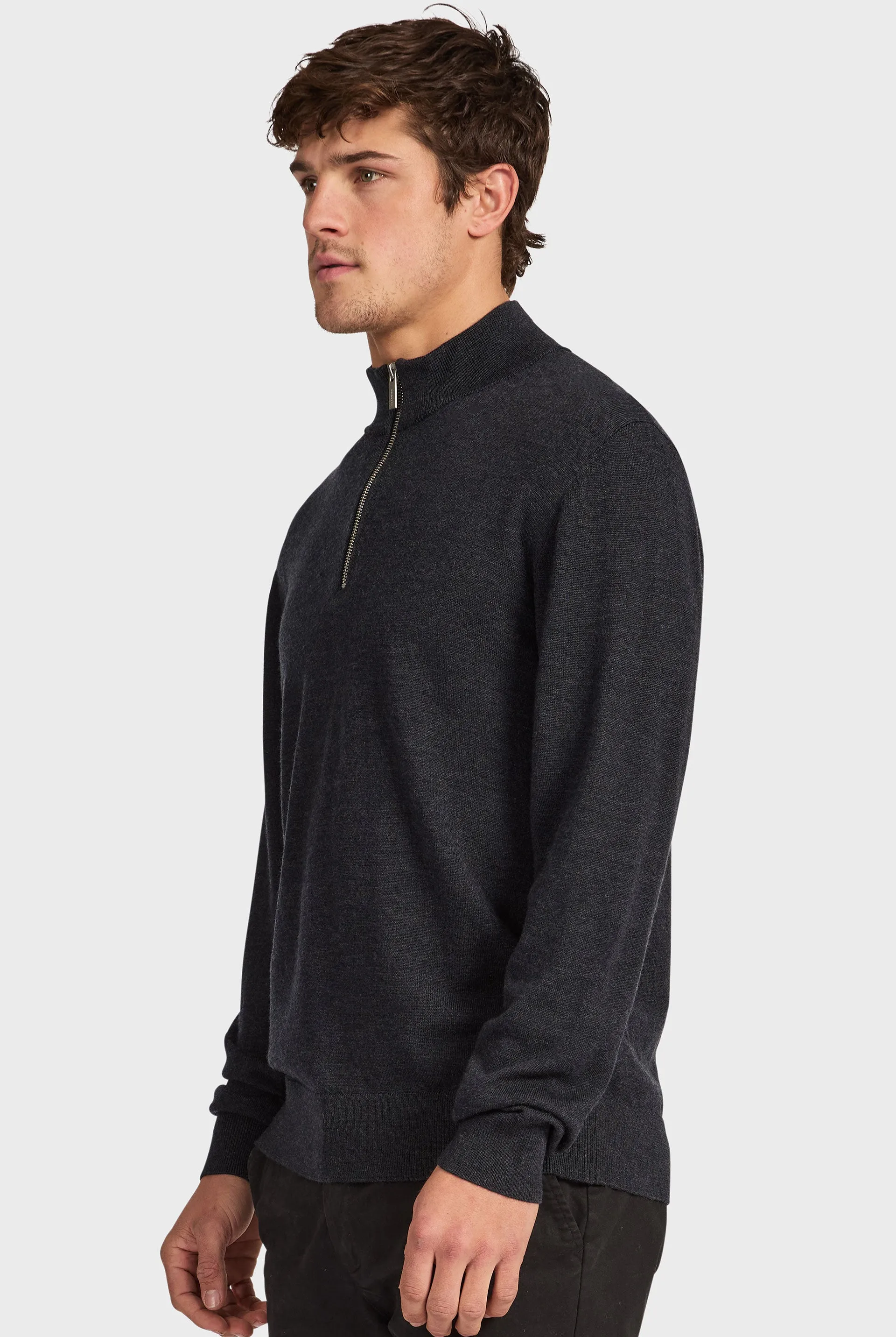 Academy Merino 1/4 Zip sold by The Academy Brand product image thumbnail 3