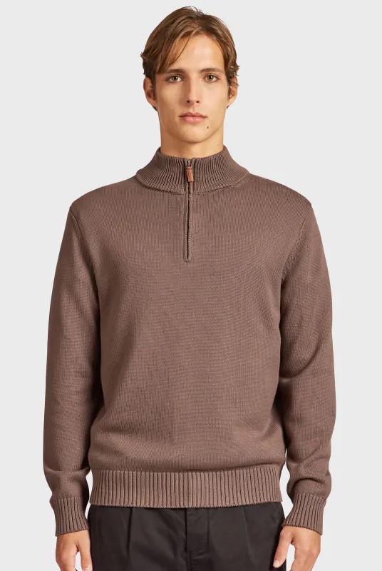 Clyde 1/4 Zip Knit sold by The Academy Brand