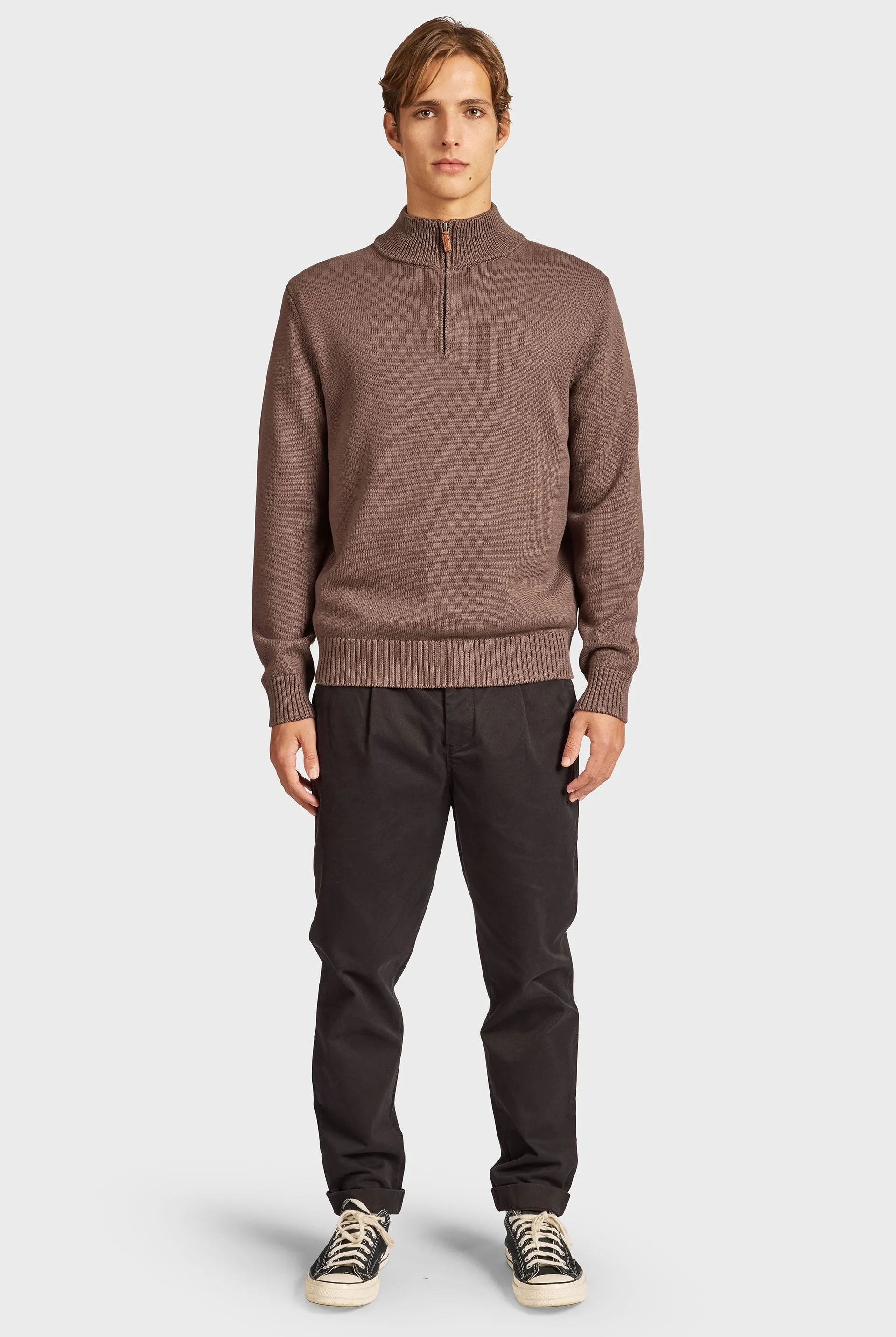 Clyde 1/4 Zip Knit sold by The Academy Brand product image thumbnail 3