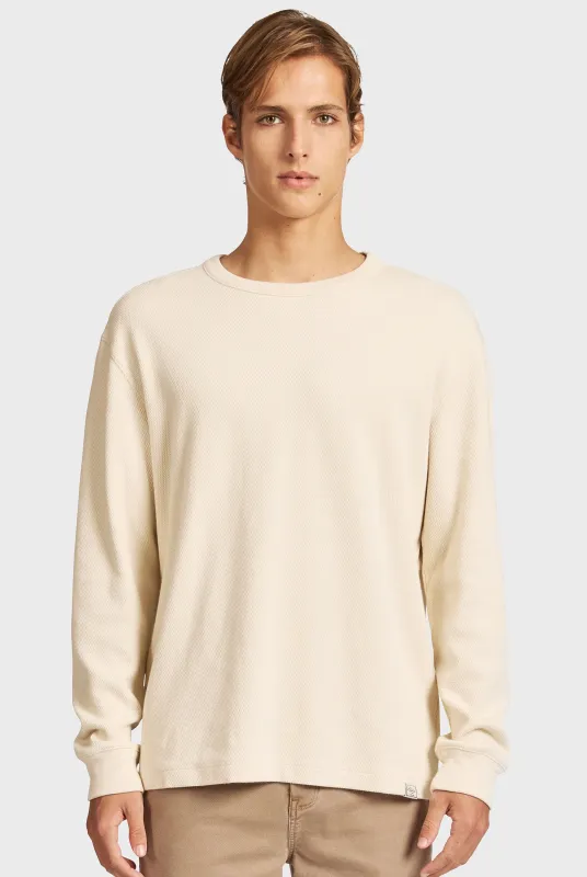 Perry LS Waffle Crew sold by The Academy Brand