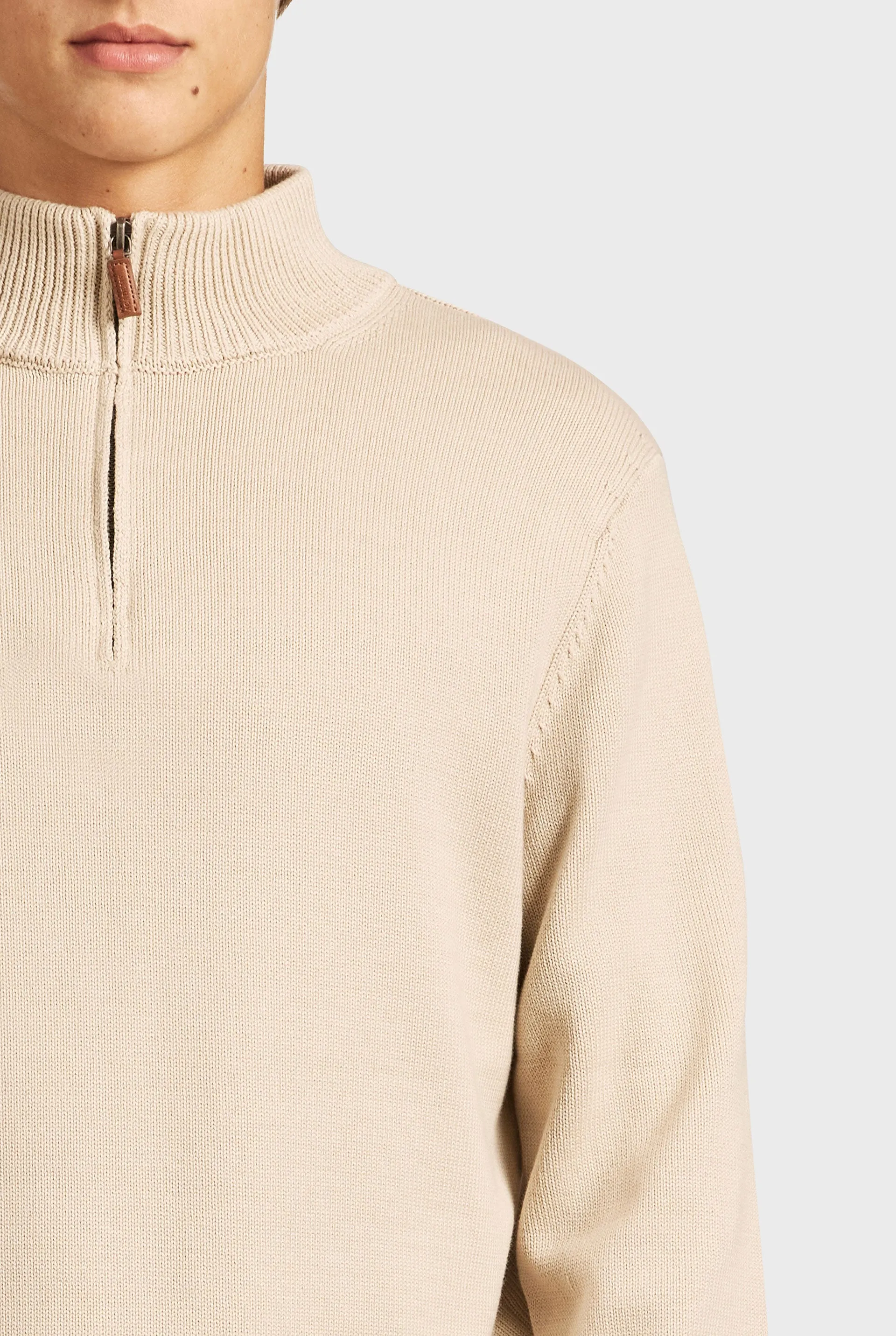 Clyde 1/4 Zip Knit sold by The Academy Brand product image thumbnail 2