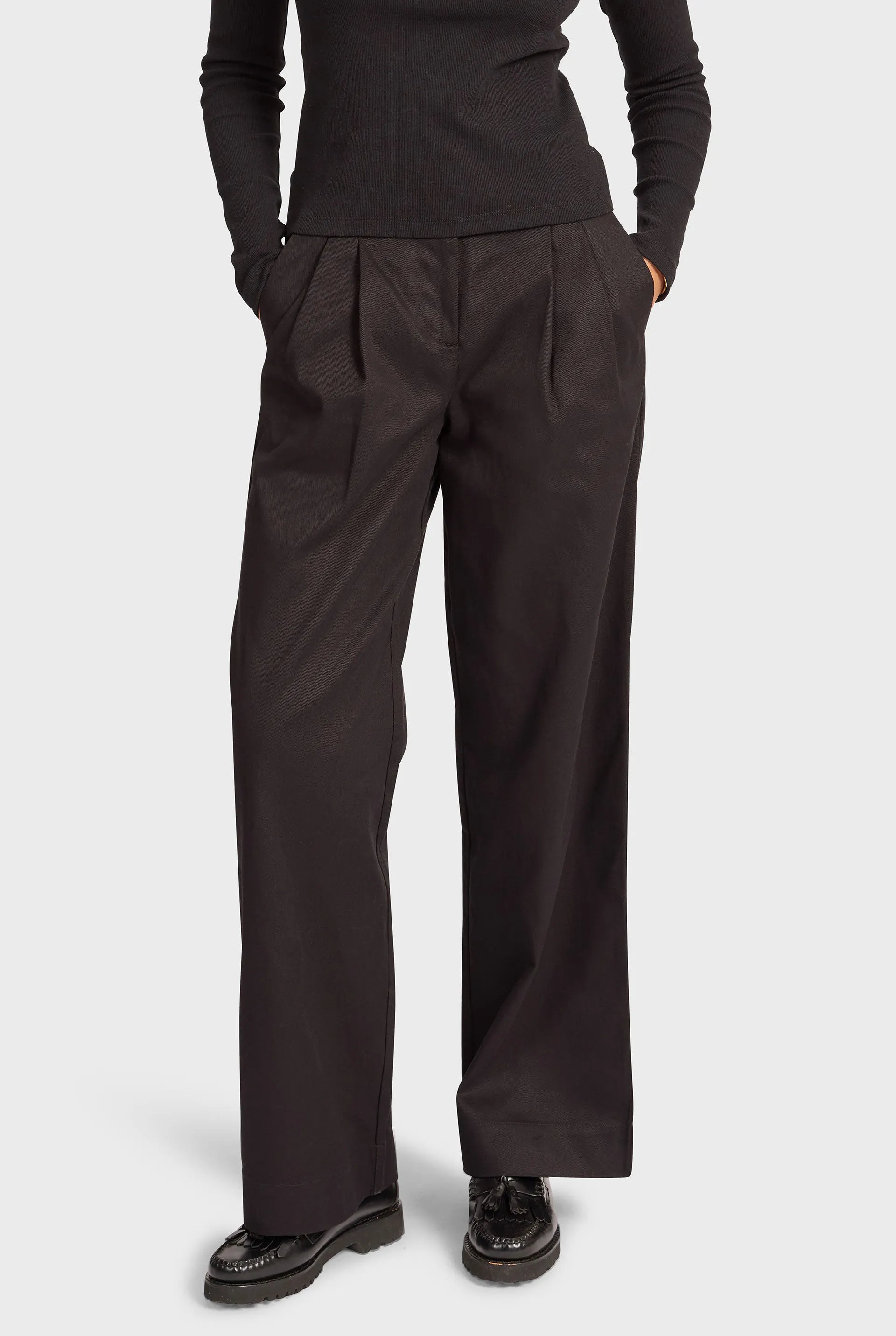 Monroe Pleated Pant sold by The Academy Brand