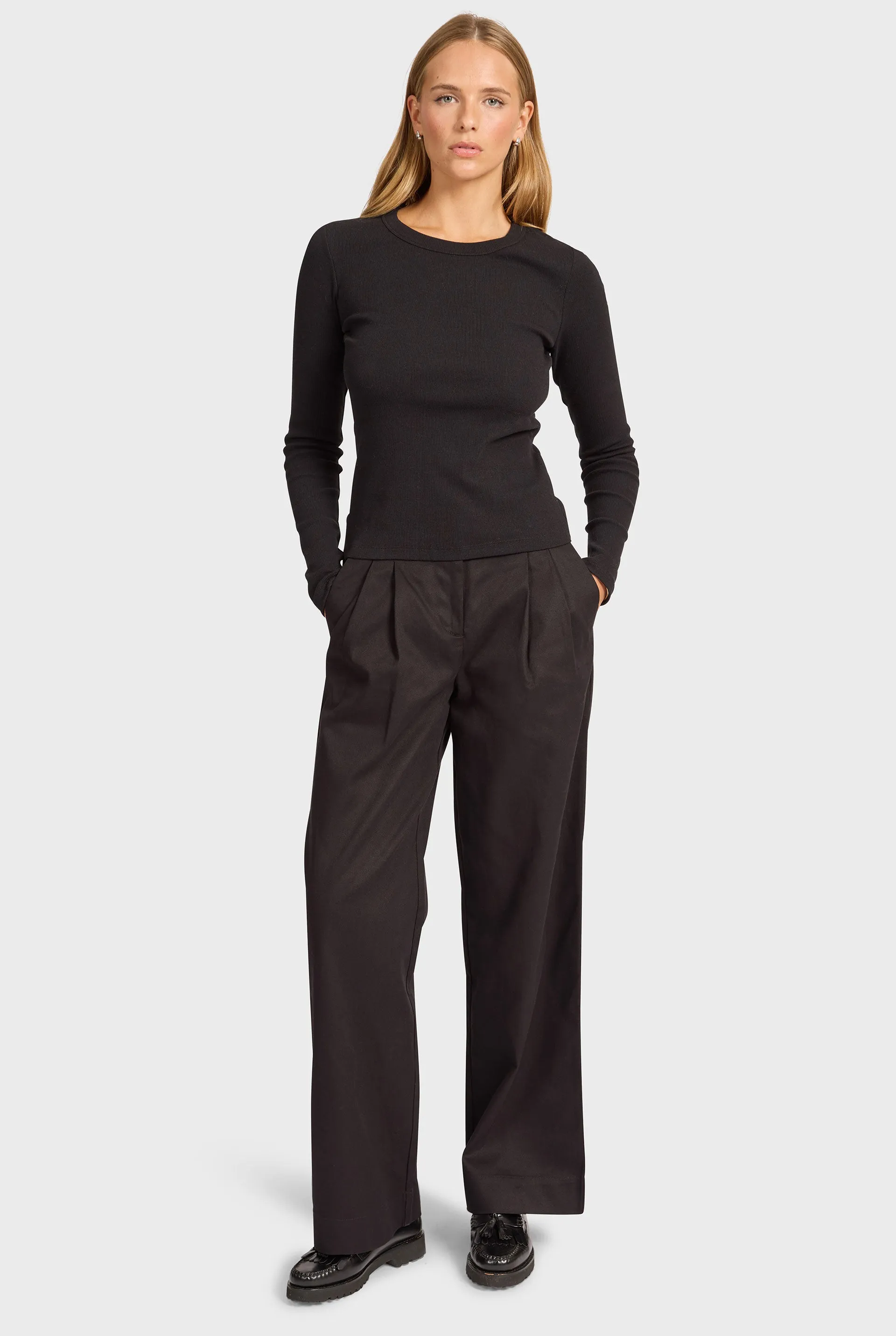 Monroe Pleated Pant sold by The Academy Brand product image thumbnail 2