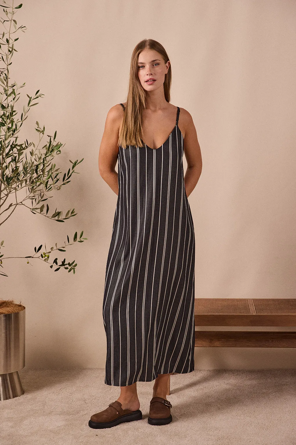 Margot Stripe Dress sold by The Academy Brand