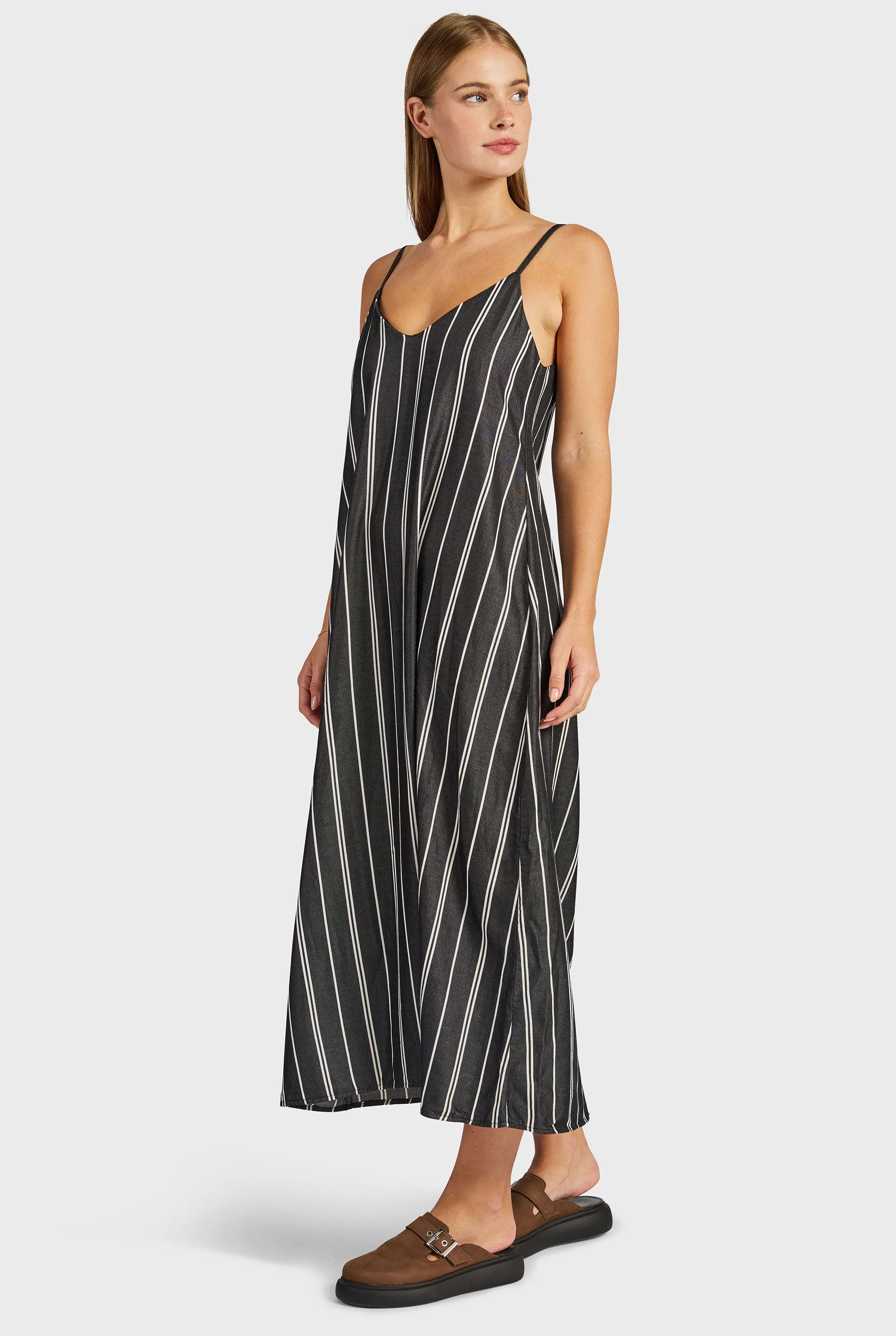 Margot Stripe Dress sold by The Academy Brand product image thumbnail 5