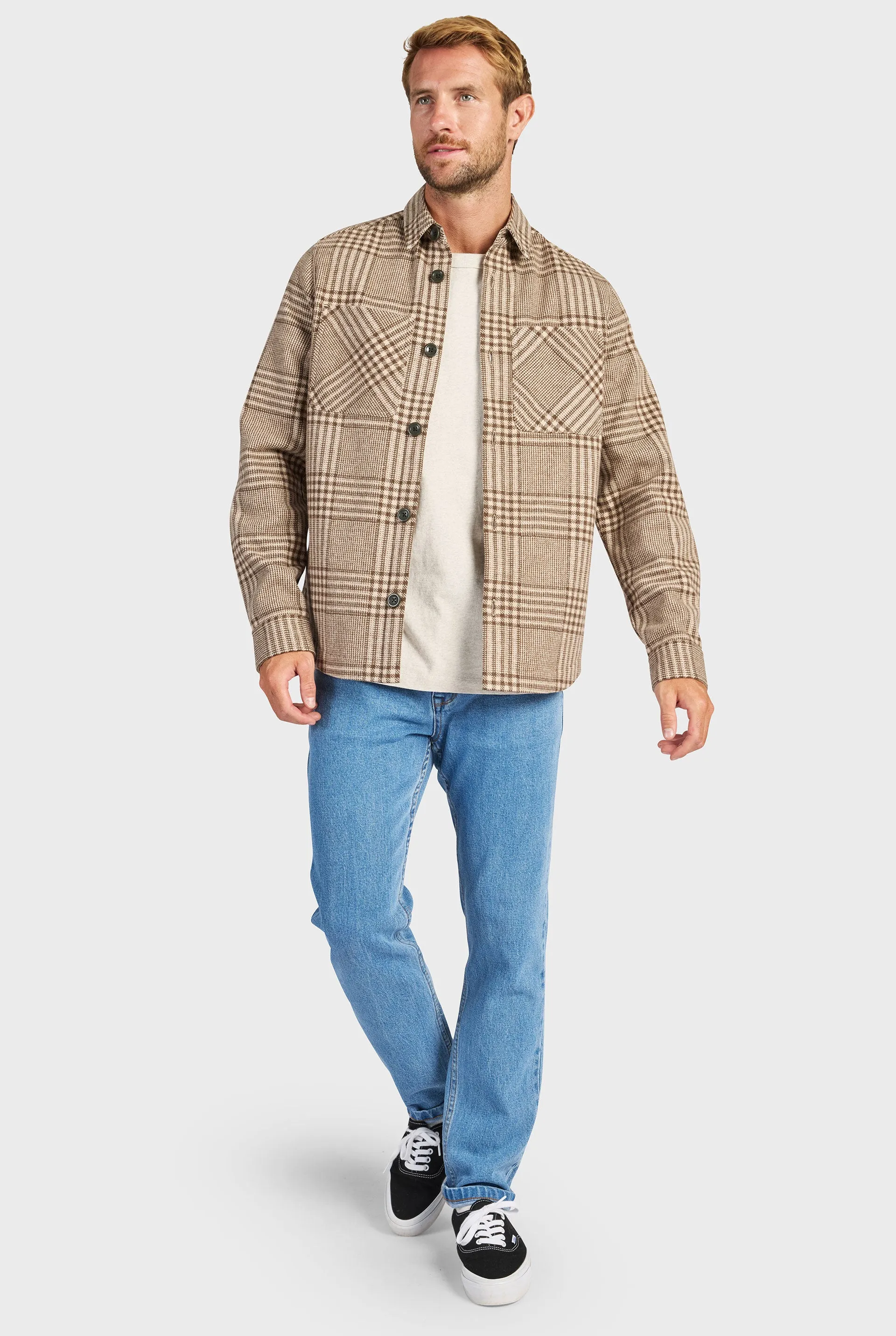 Lloyd Check Overshirt sold by The Academy Brand product image thumbnail 3