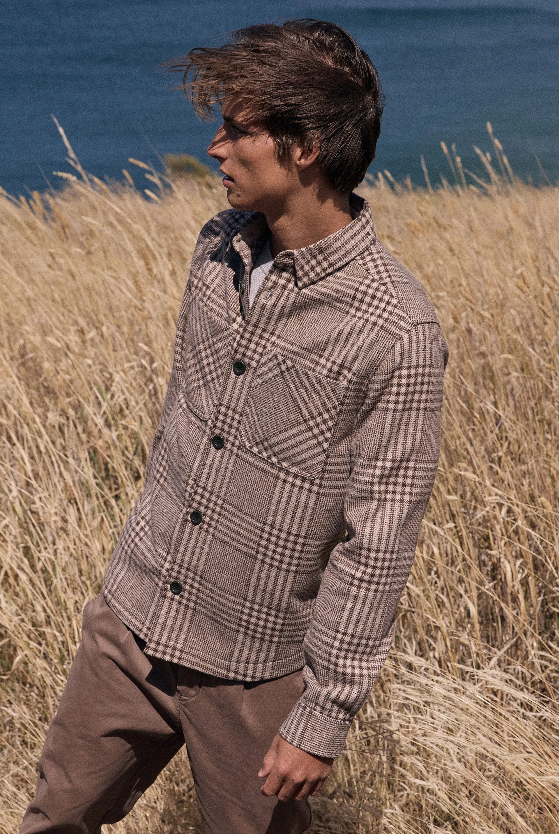 Lloyd Check Overshirt sold by The Academy Brand