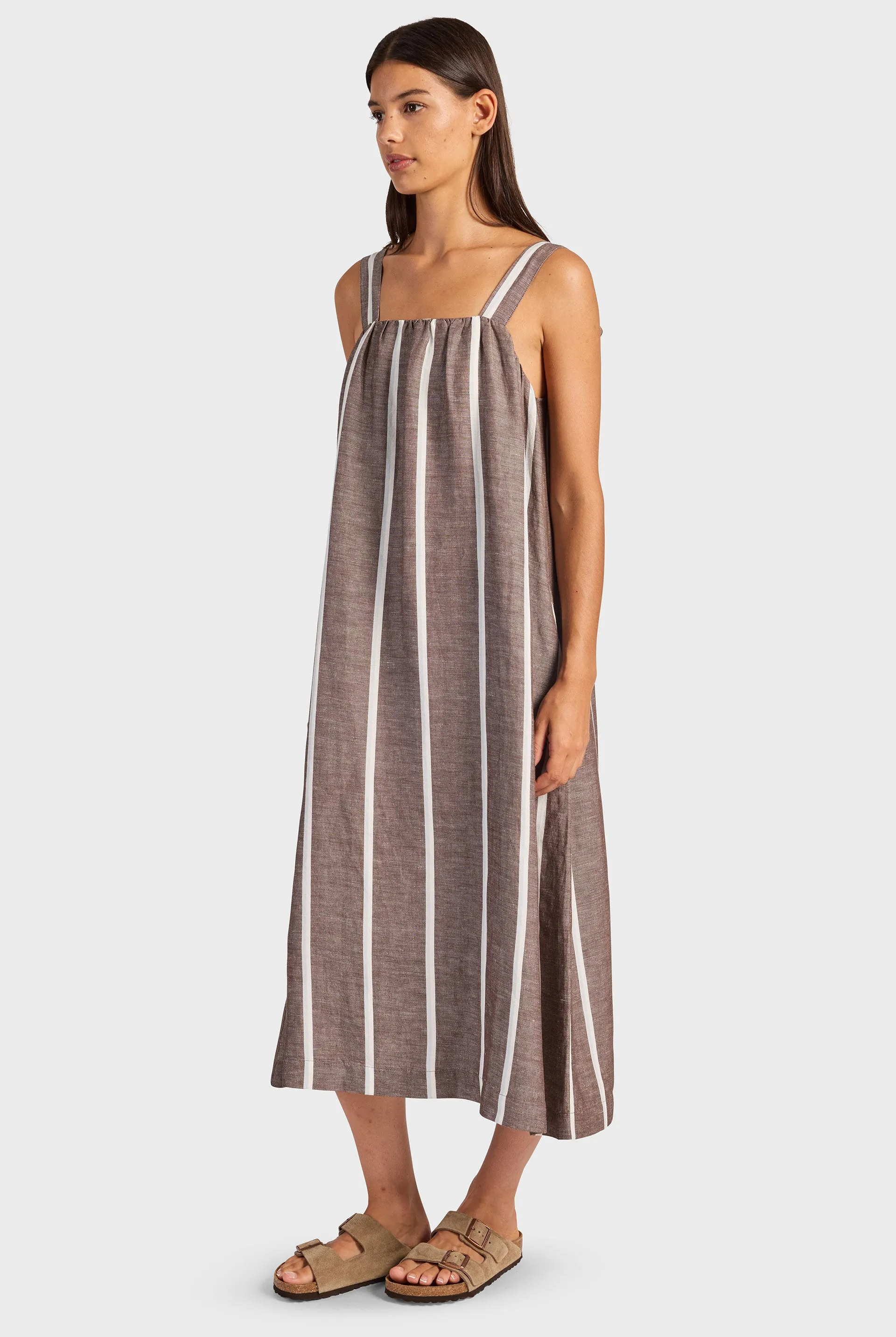 Alma Stripe Dress sold by The Academy Brand product image thumbnail 5