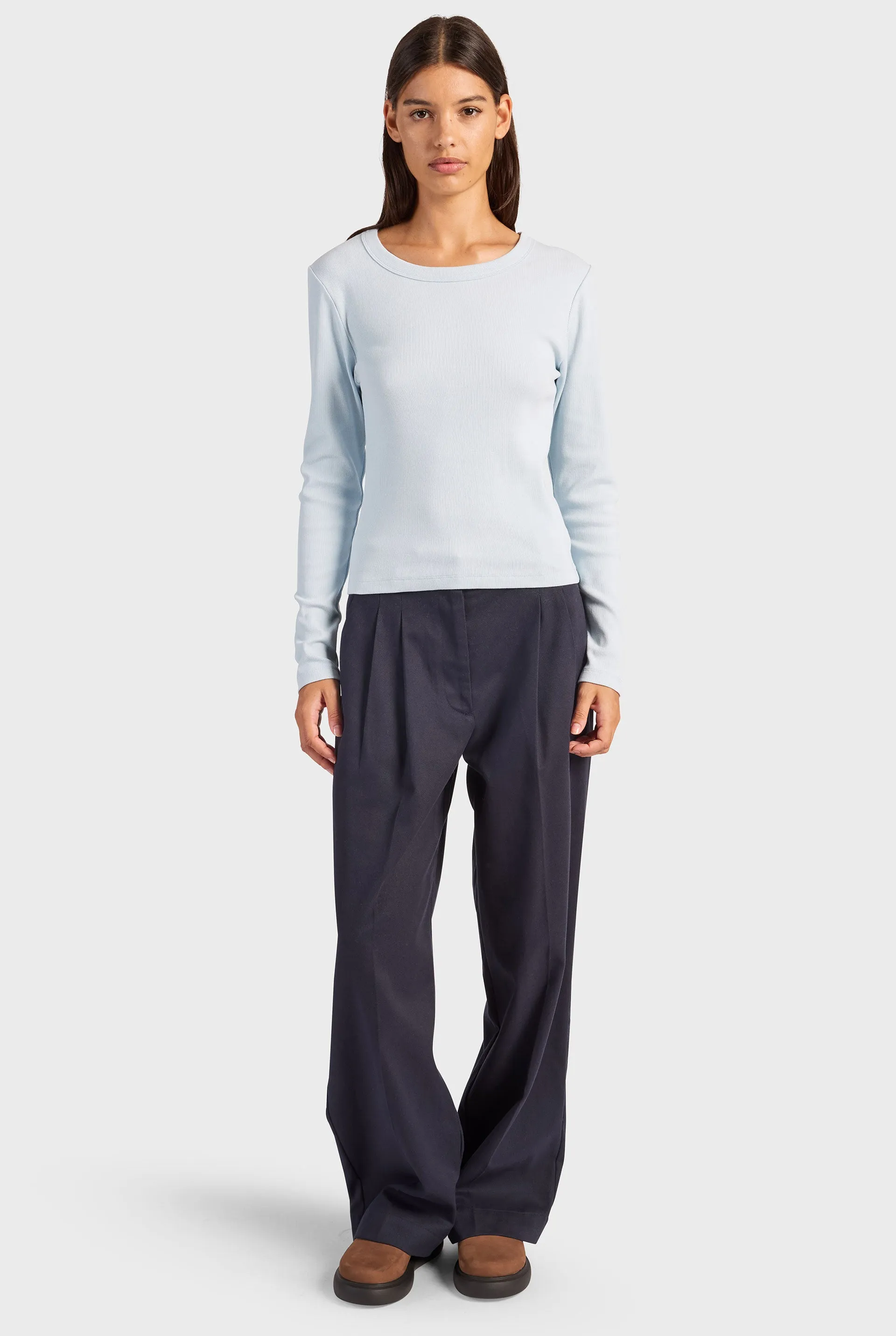 Essential Rib Long Sleeve sold by The Academy Brand product image thumbnail 4