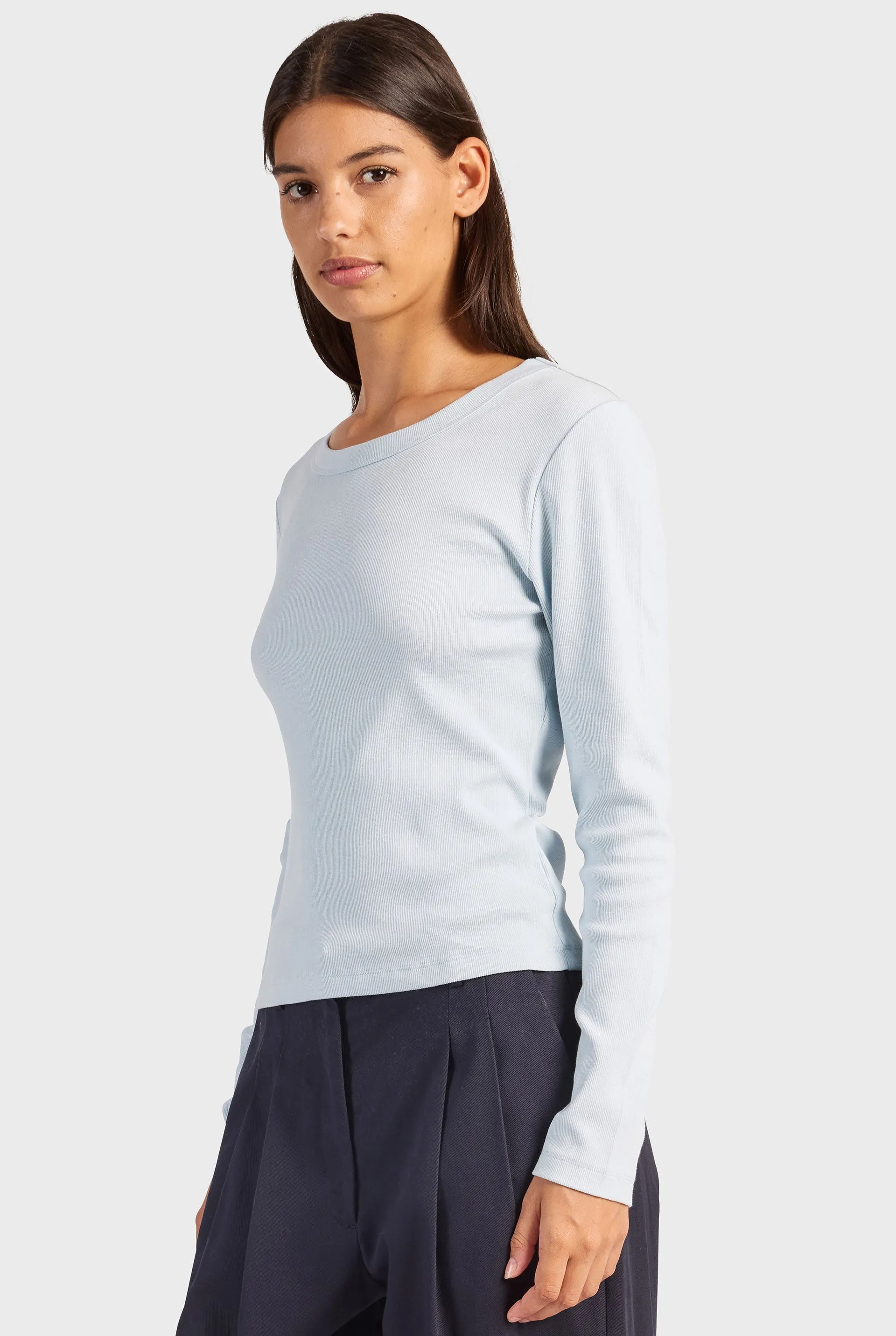 Essential Rib Long Sleeve sold by The Academy Brand product image thumbnail 3