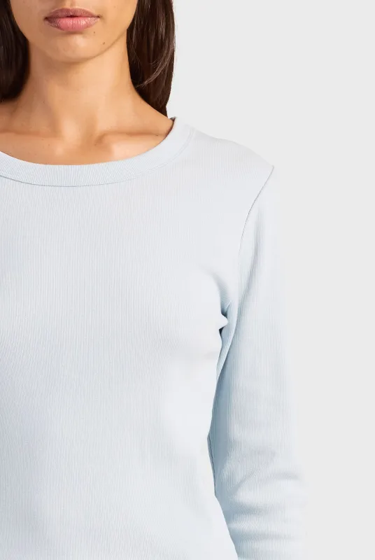Essential Rib Long Sleeve sold by The Academy Brand