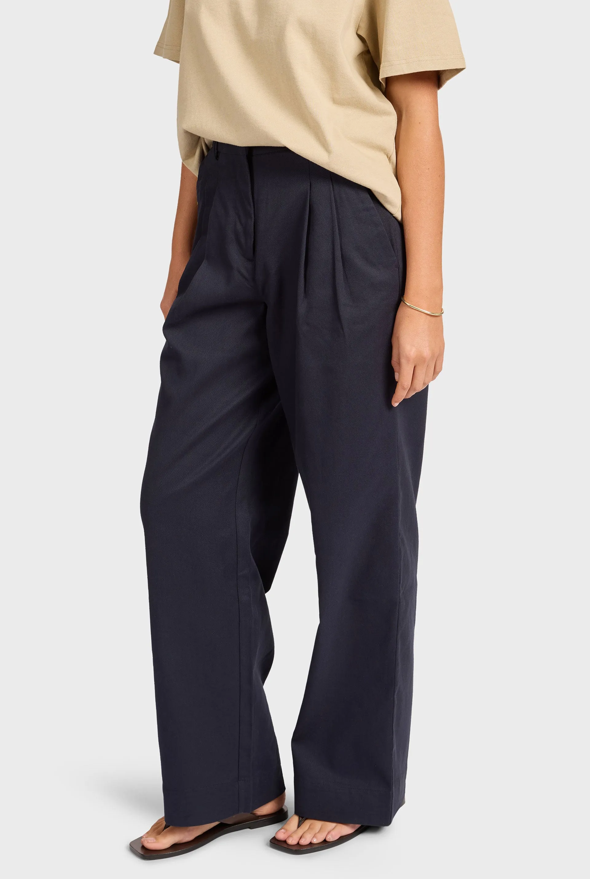 Monroe Pleated Pant sold by The Academy Brand product image thumbnail 4