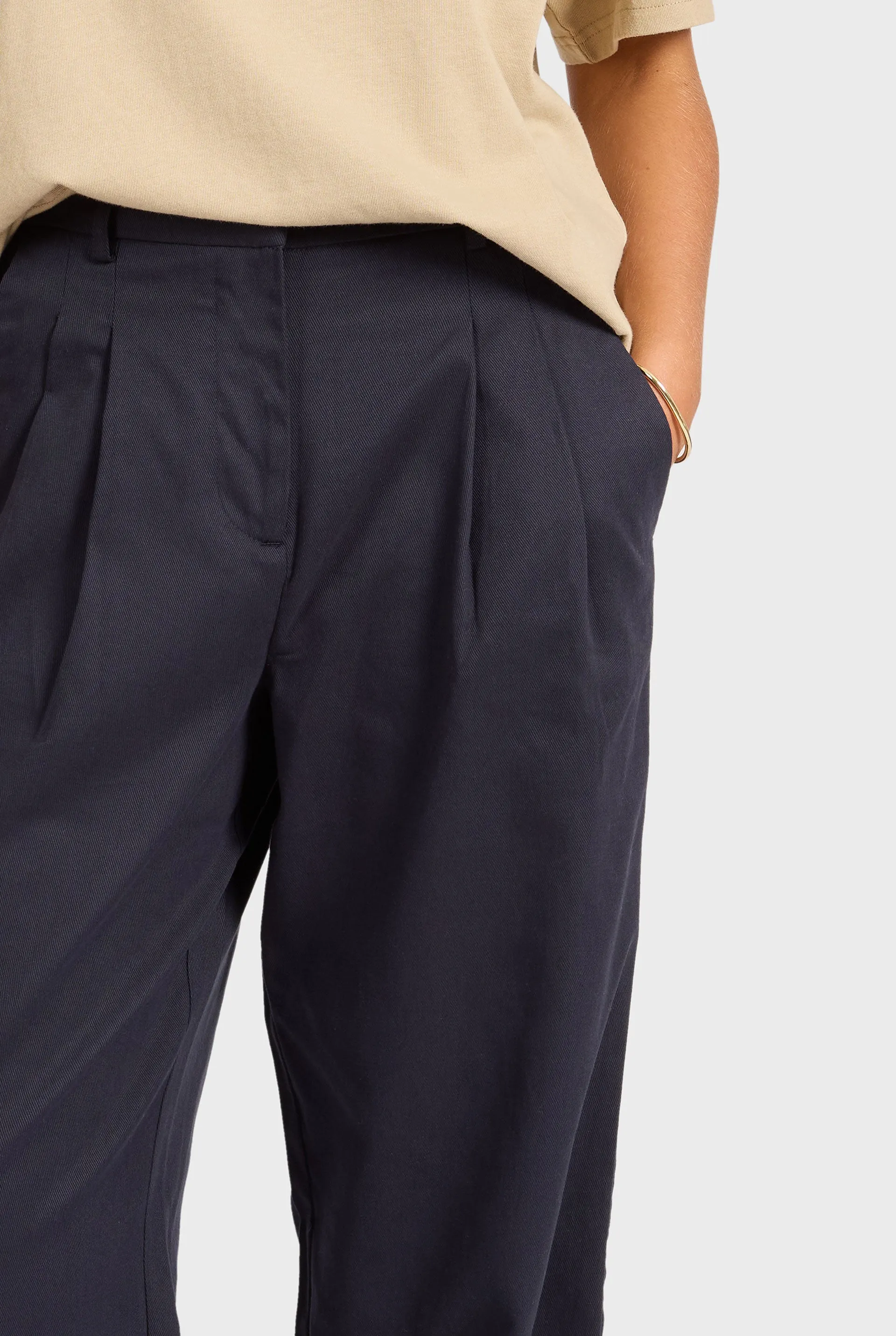 Monroe Pleated Pant sold by The Academy Brand