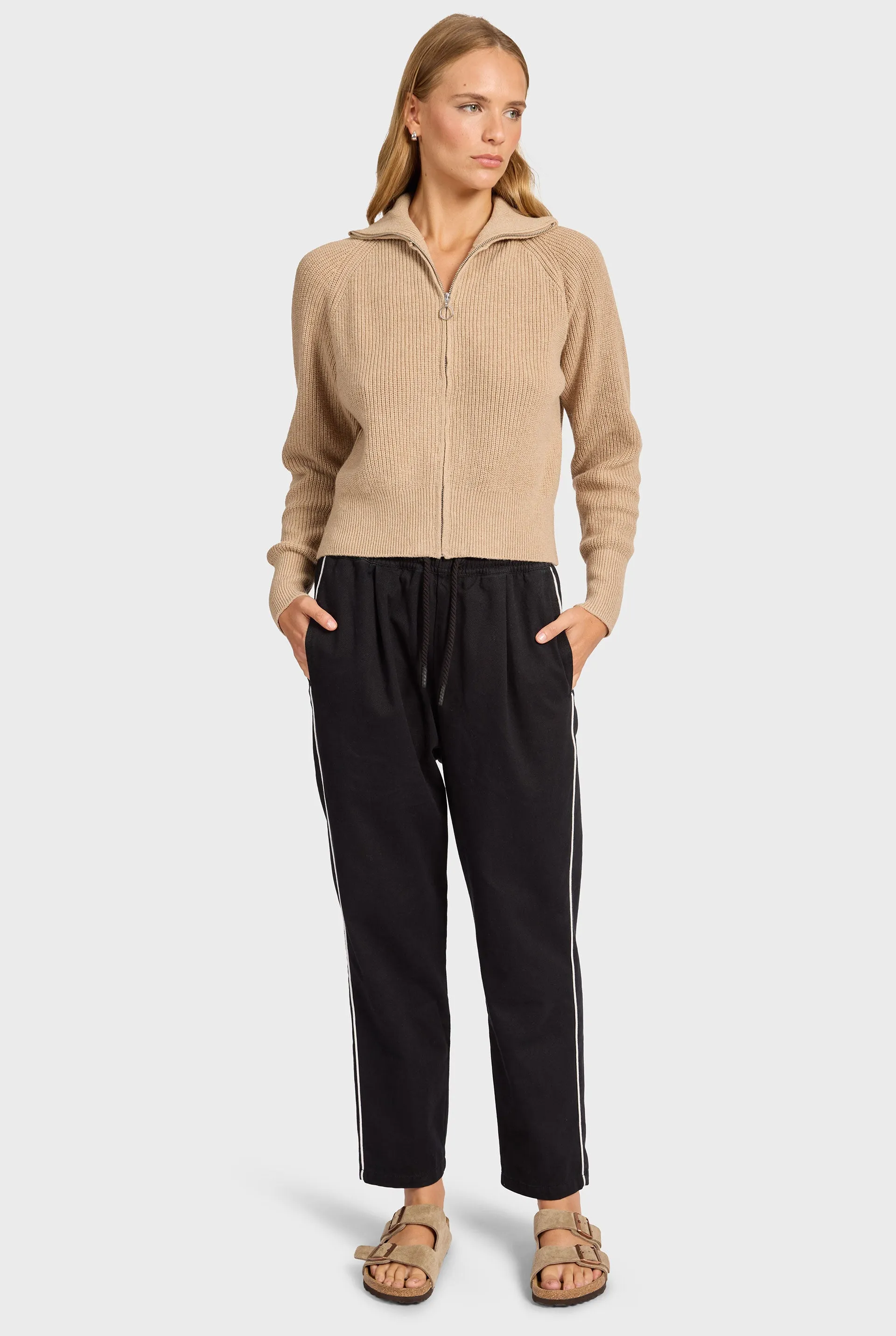 Maple Zip Through Knit sold by The Academy Brand product image thumbnail 4