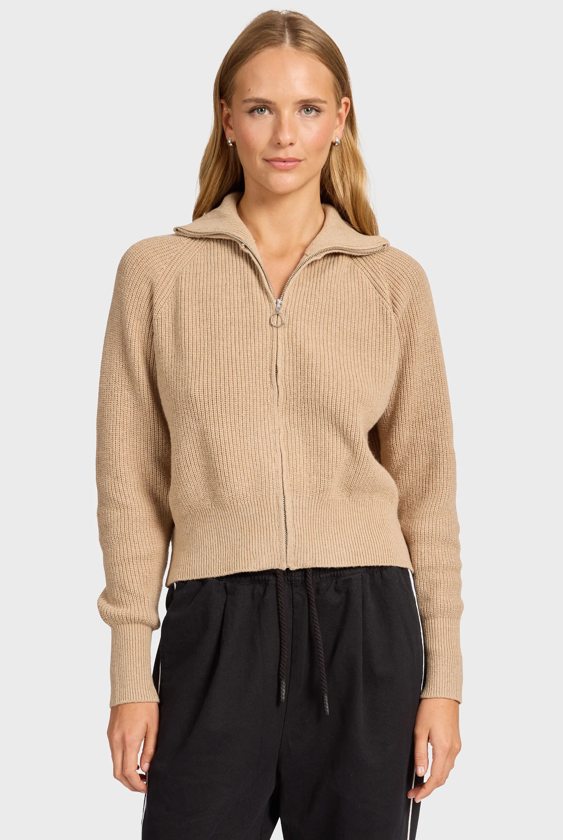 Maple Zip Through Knit sold by The Academy Brand product image thumbnail 2