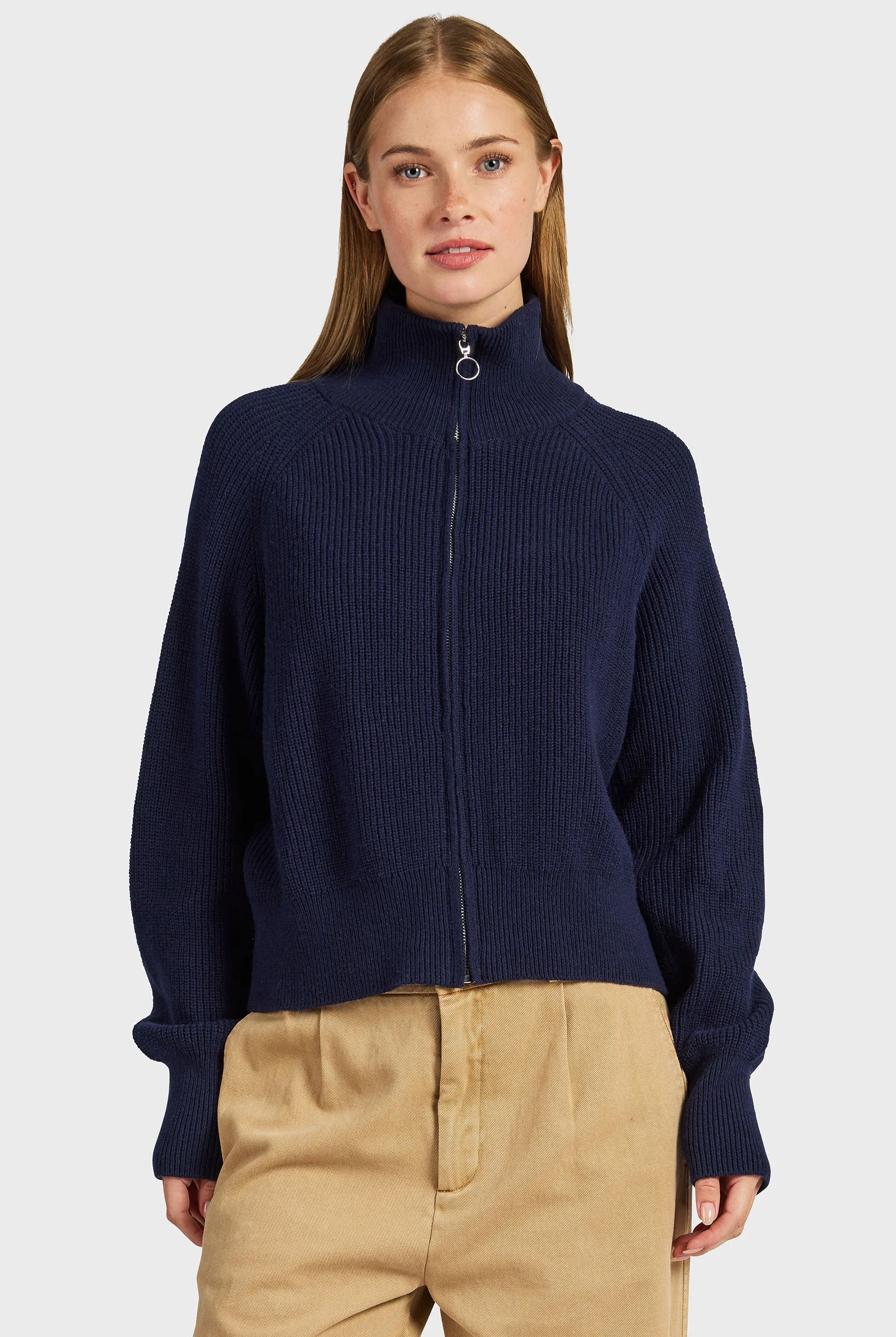 Maple Zip Through Knit sold by The Academy Brand product image thumbnail 2