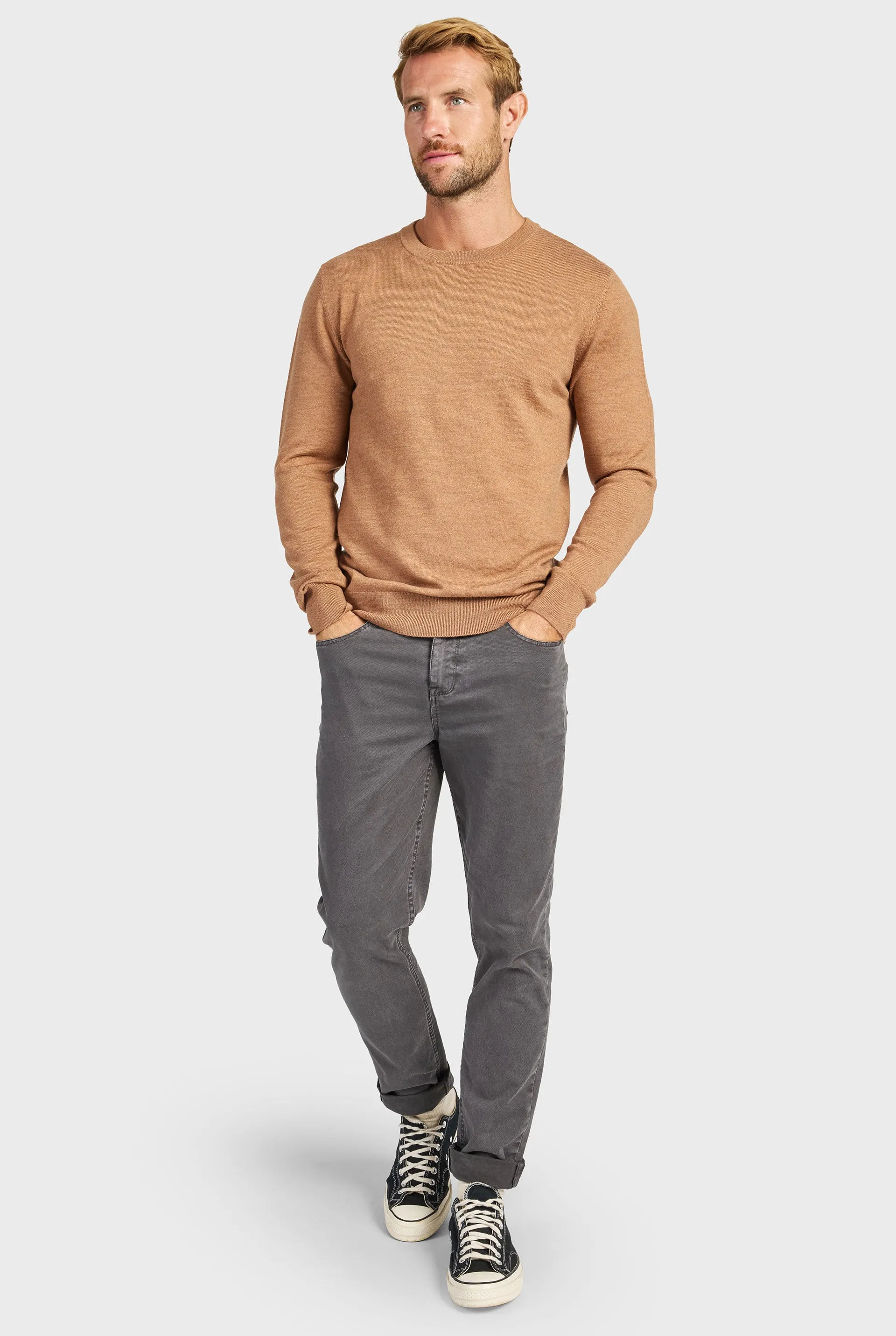 Academy Merino Crew sold by The Academy Brand