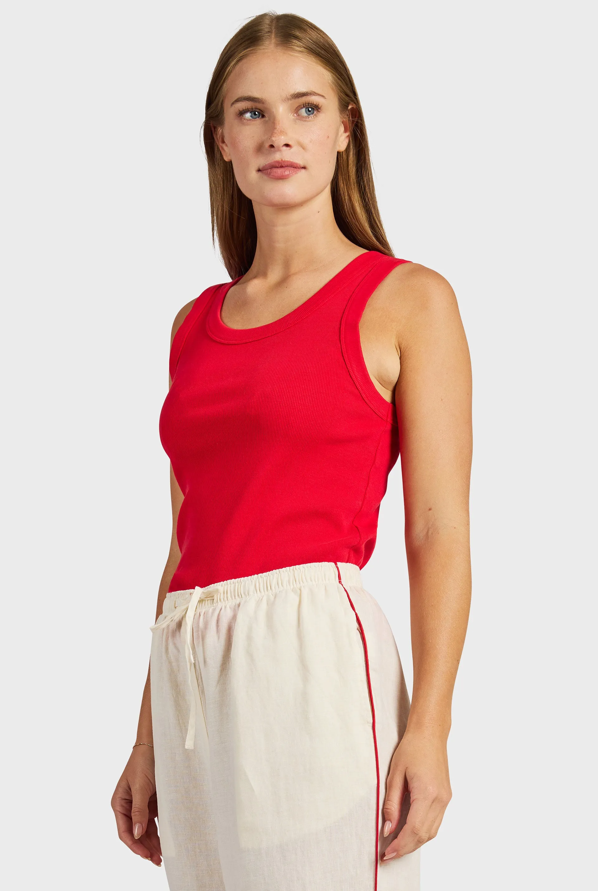 Essential Rib Tank sold by The Academy Brand product image thumbnail 4