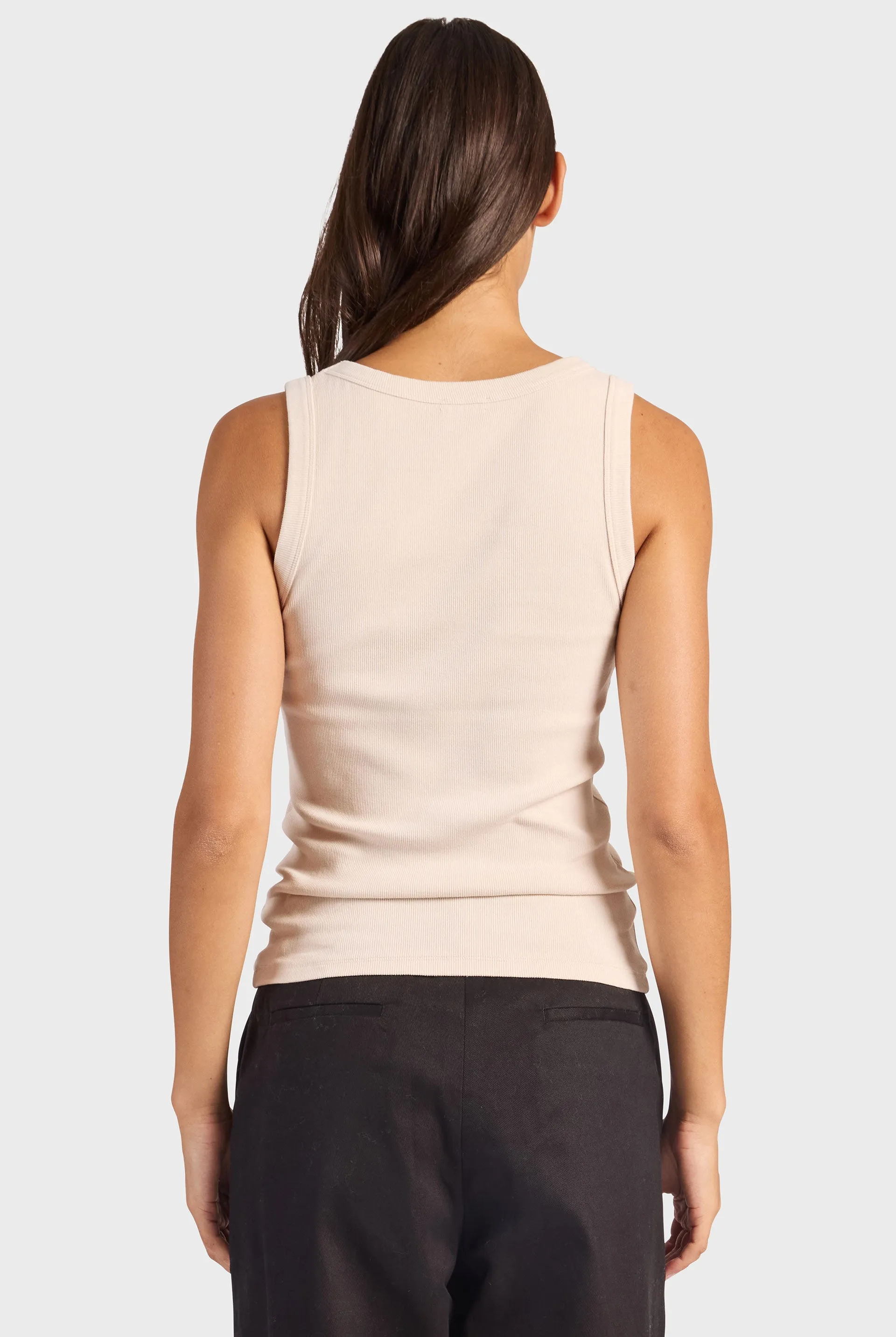 Essential Rib Tank sold by The Academy Brand product image thumbnail 5